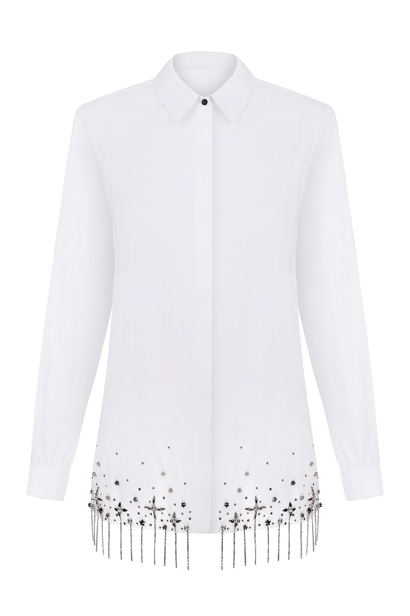 STARLIGHT EMBROIDERED SHIRT - White