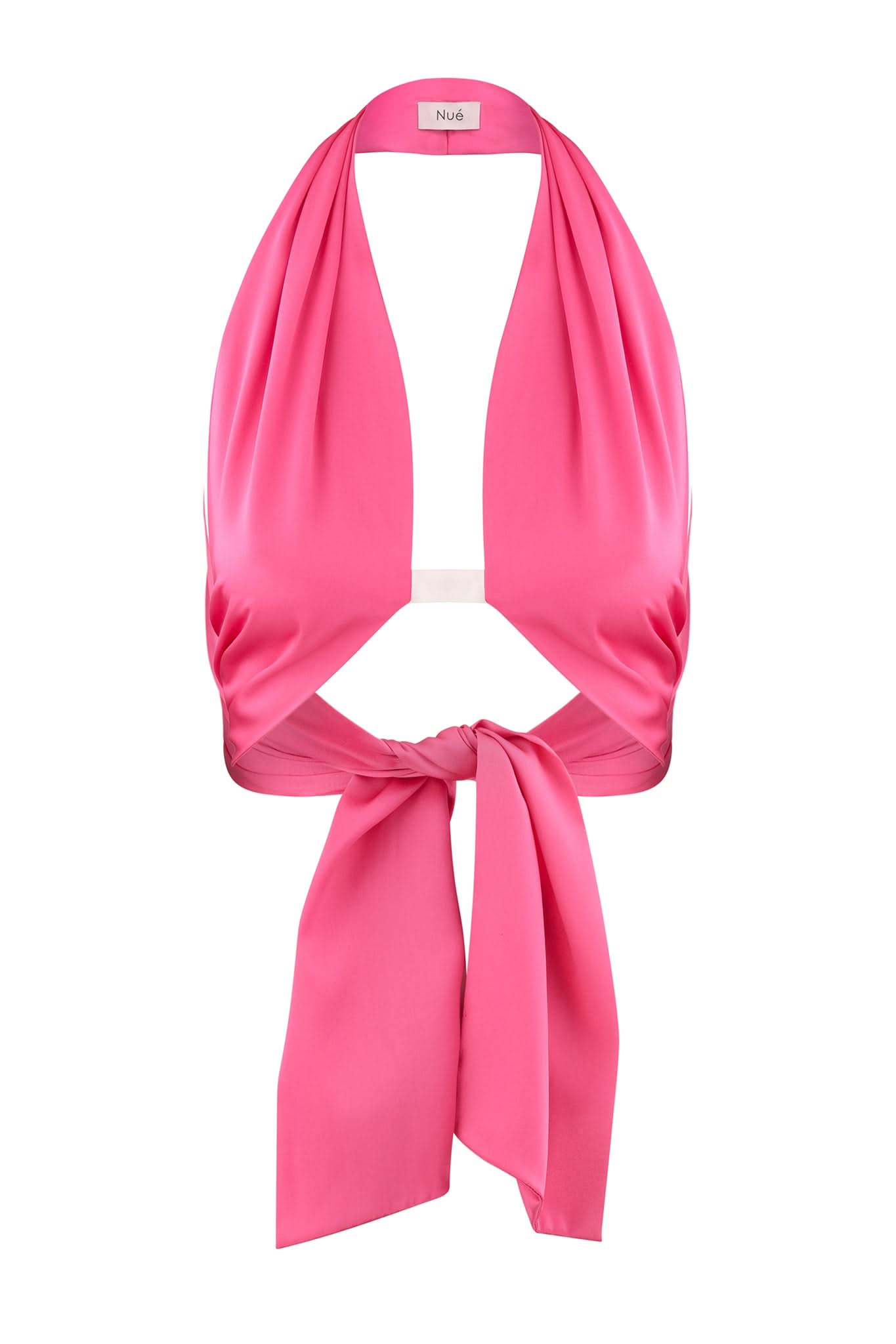 MIA SILK TOP - Rose Pink