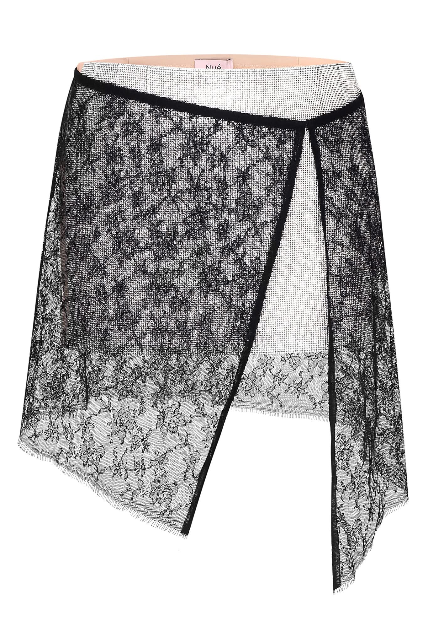 FLORA SKIRT - Crystal/Black