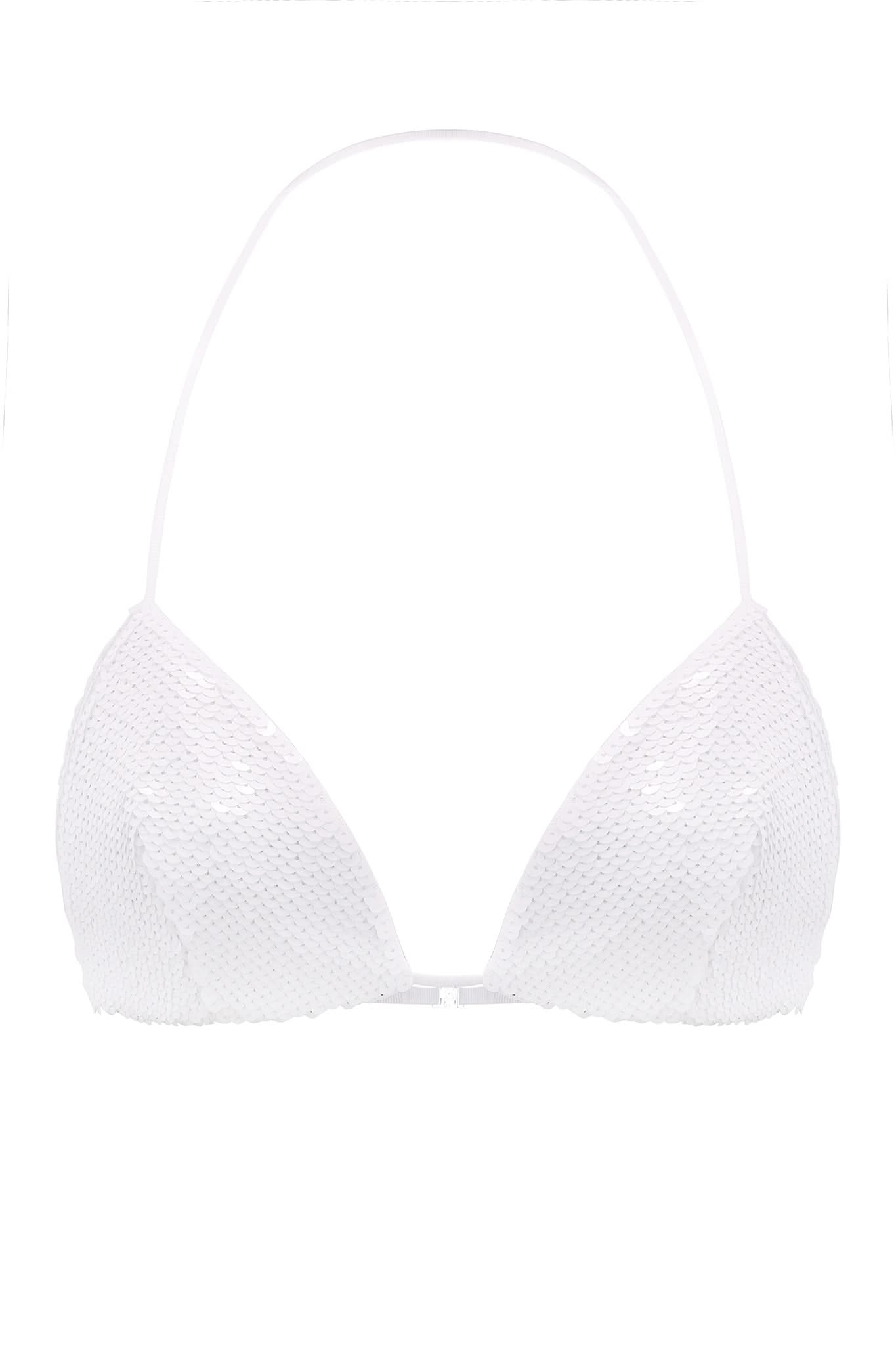 GLAZE TRIANGLE BRA - Optic White