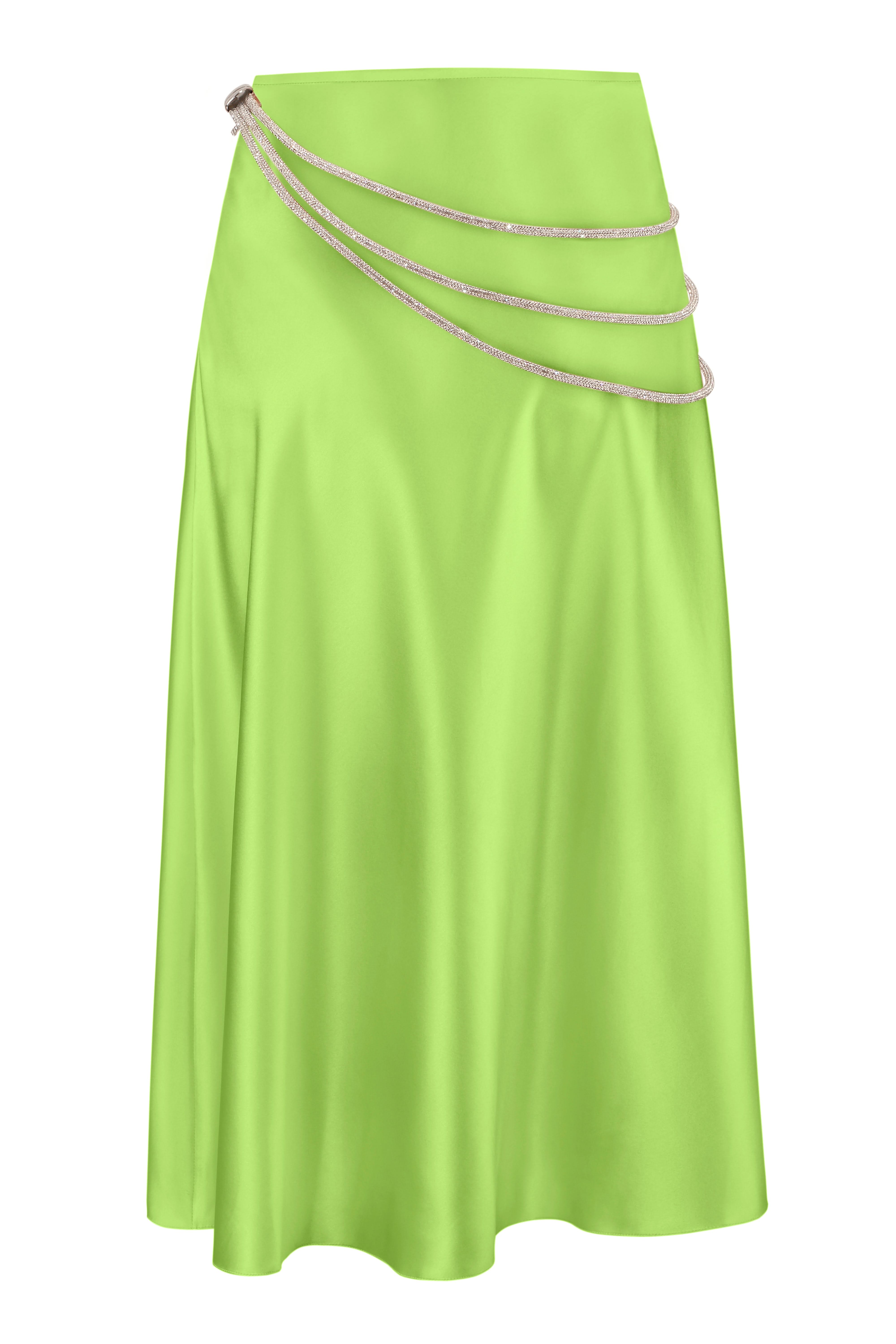 LAETITIA SKIRT - Lime Green