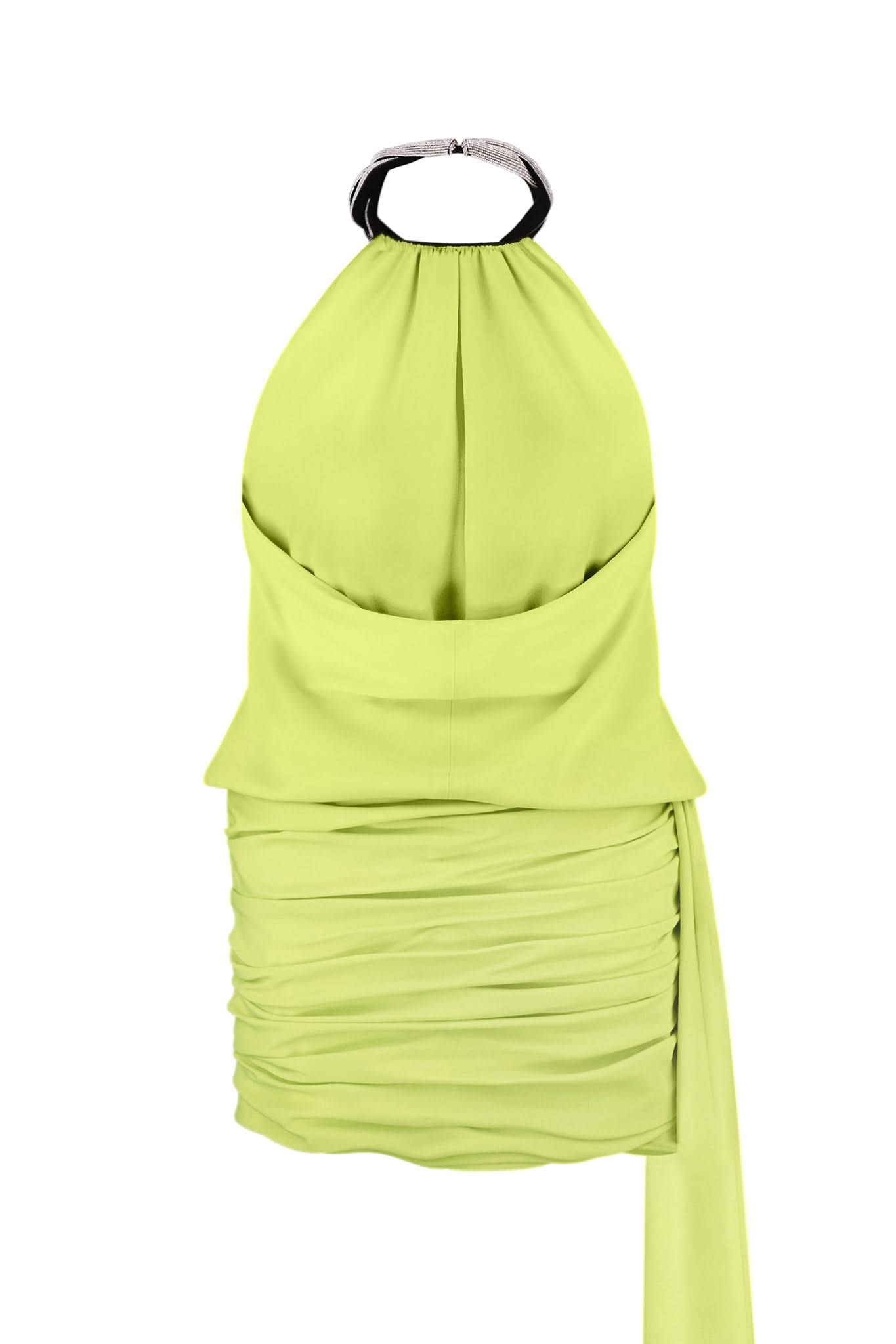 IRIS DRESS - Lime Green