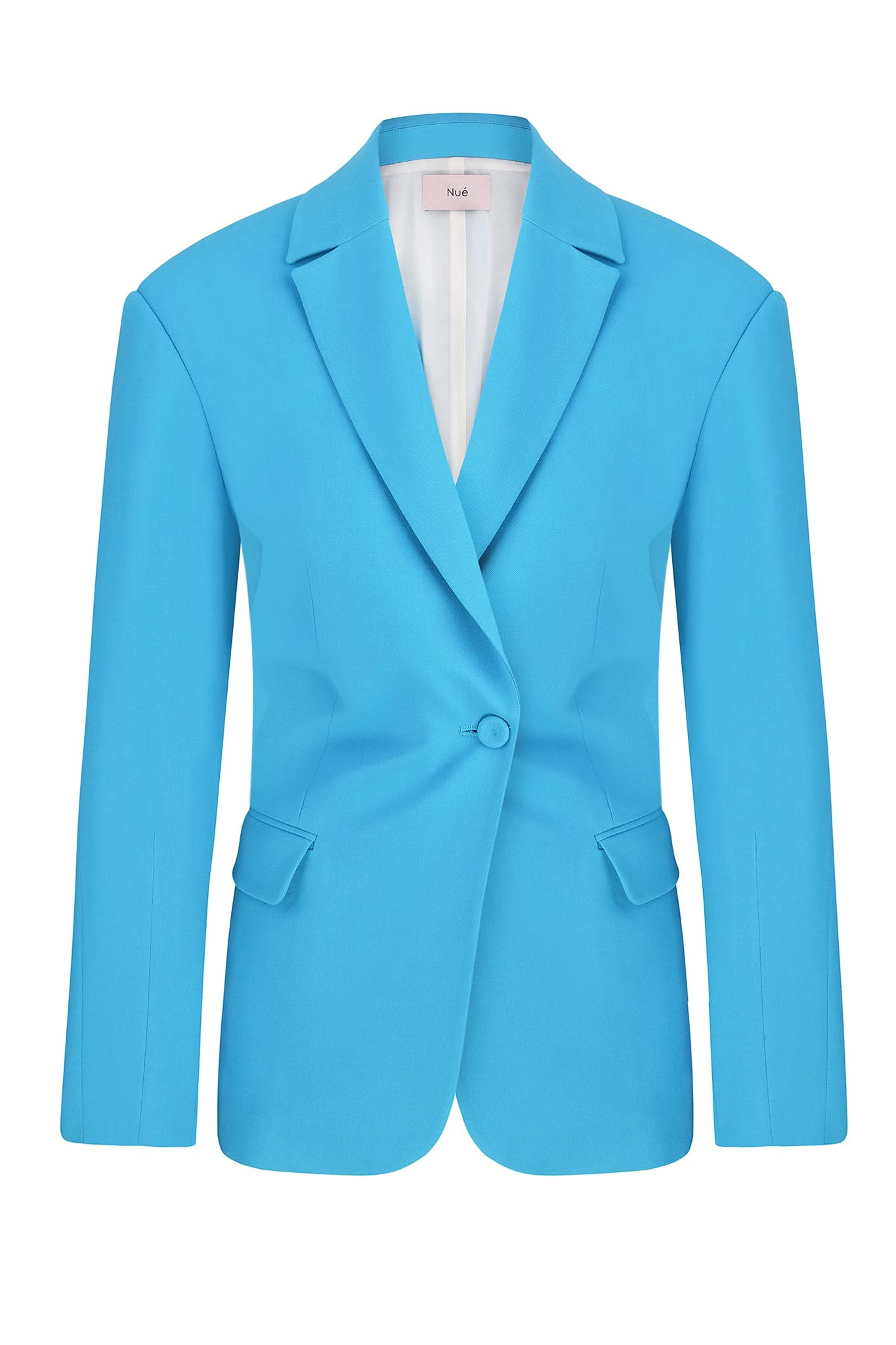 SEA WAVE TAILORED BLAZER - Turquoise