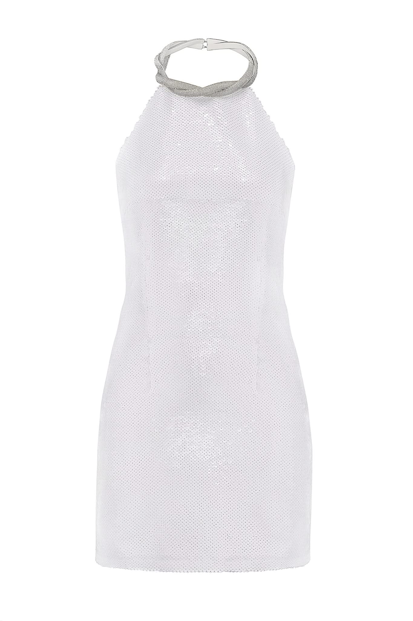 GLAZE DRESS - Optic White