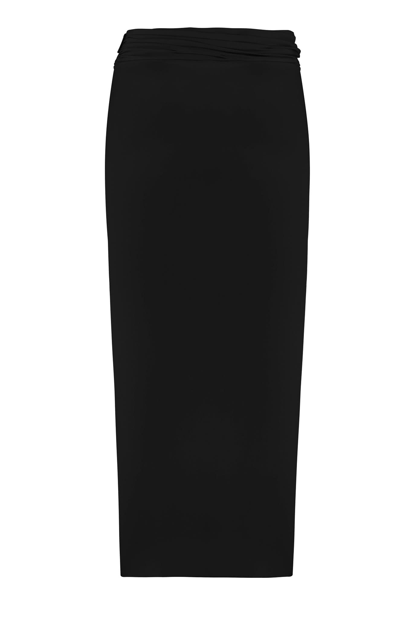 KNOT SKIRT - Black