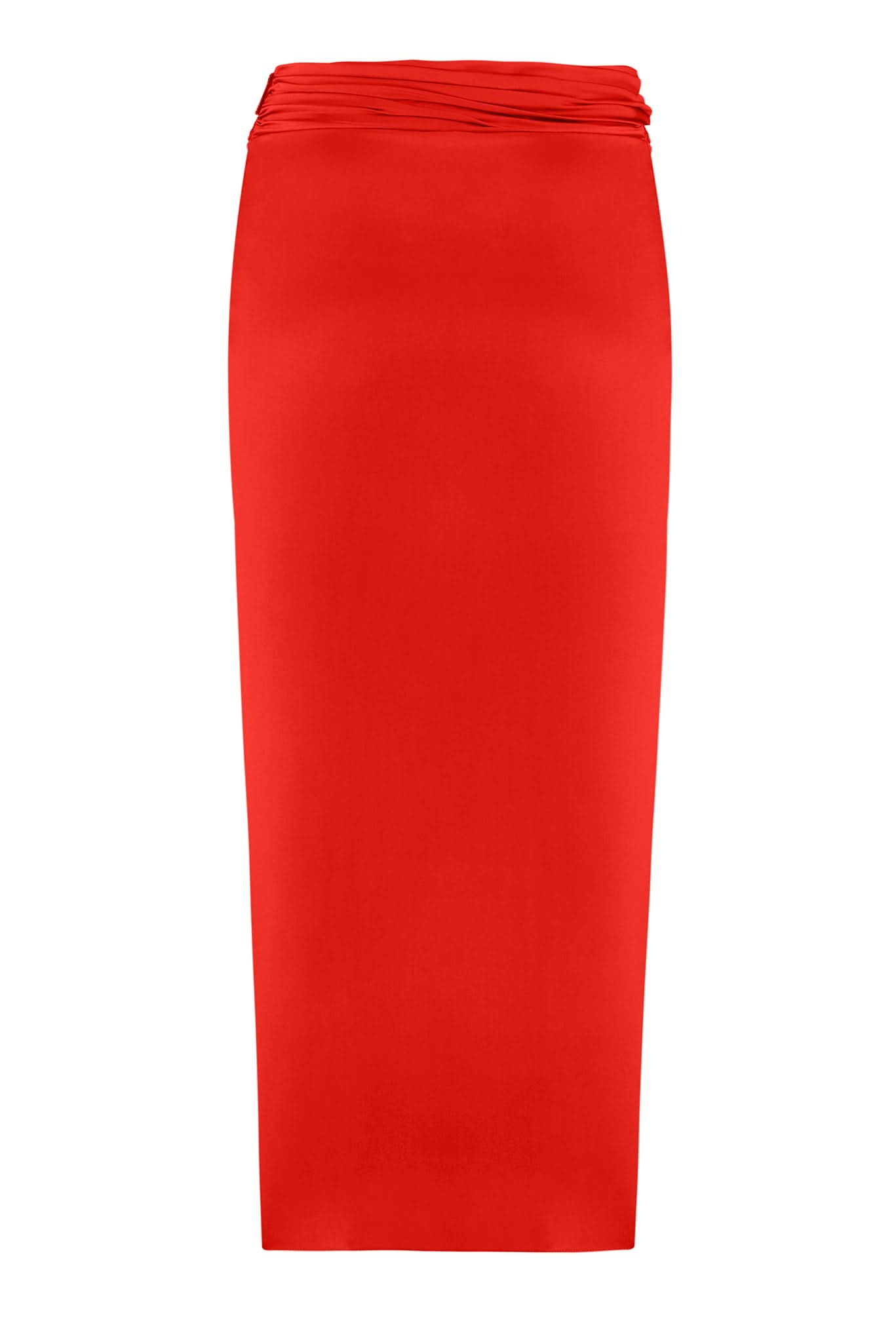 KNOT SKIRT - Red