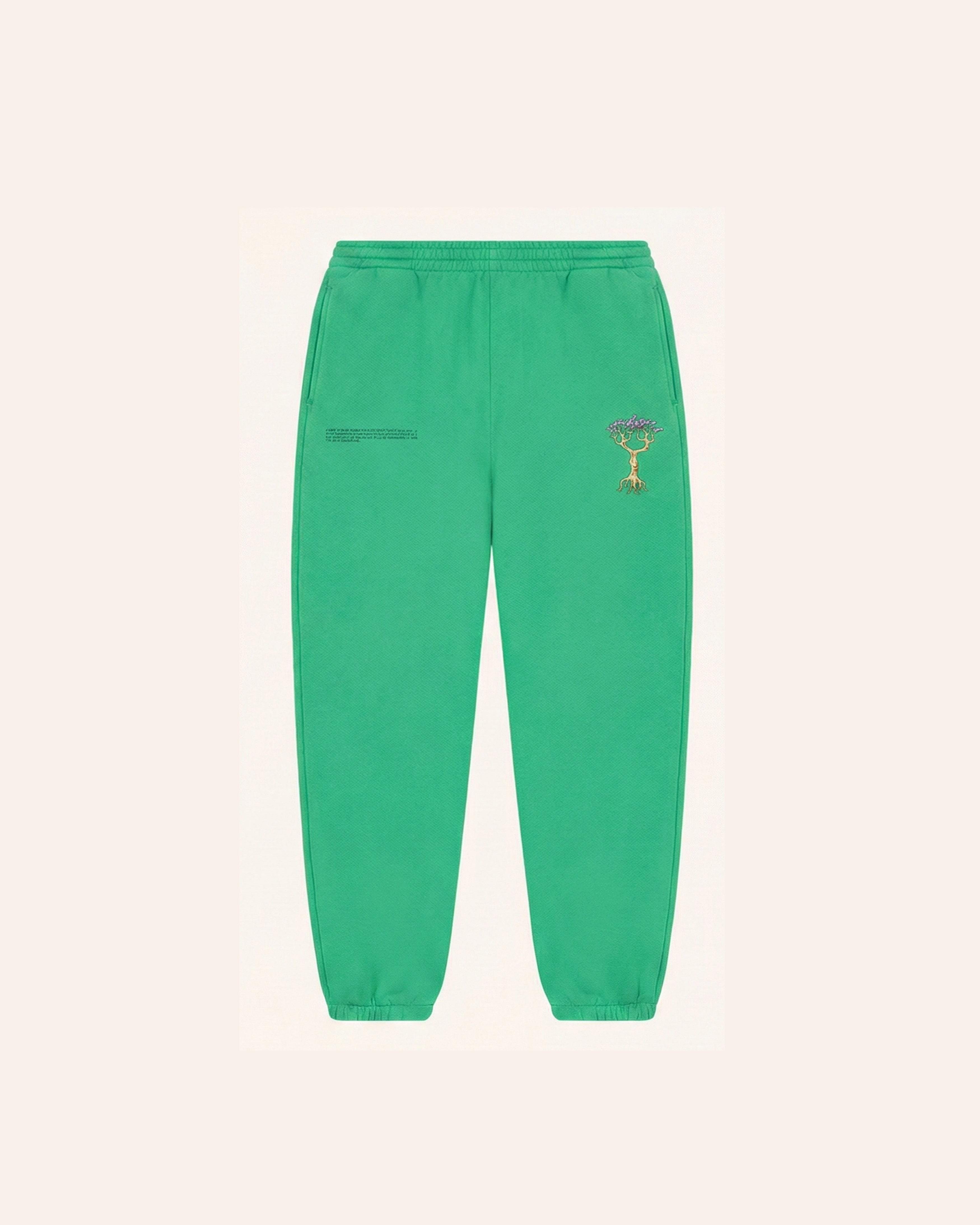 Kenny Scharf Heavyweight Trackpants - Jade Green