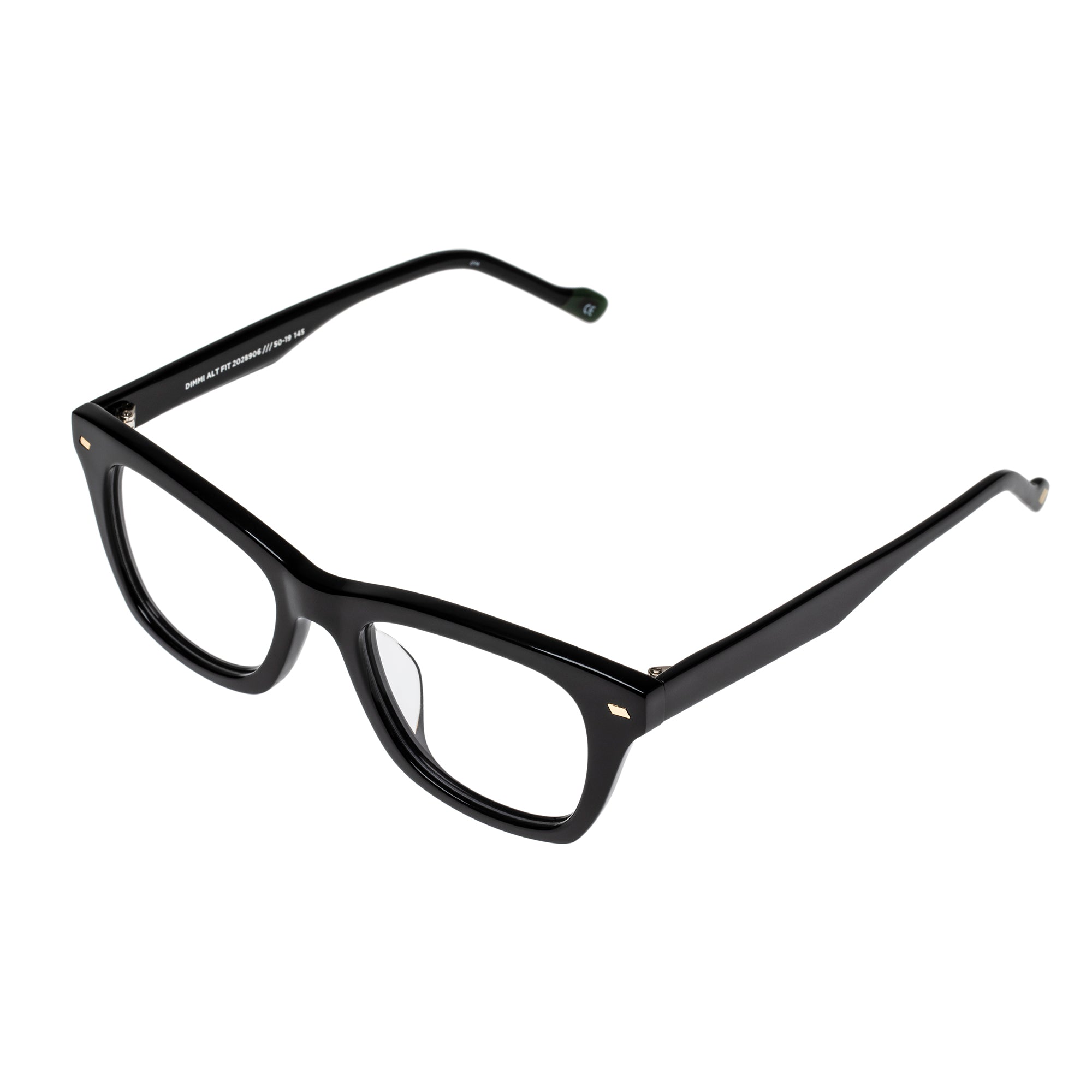 DIMMI ALT FIT | BLACK | TRANSPARENT | OPTICAL FRAME