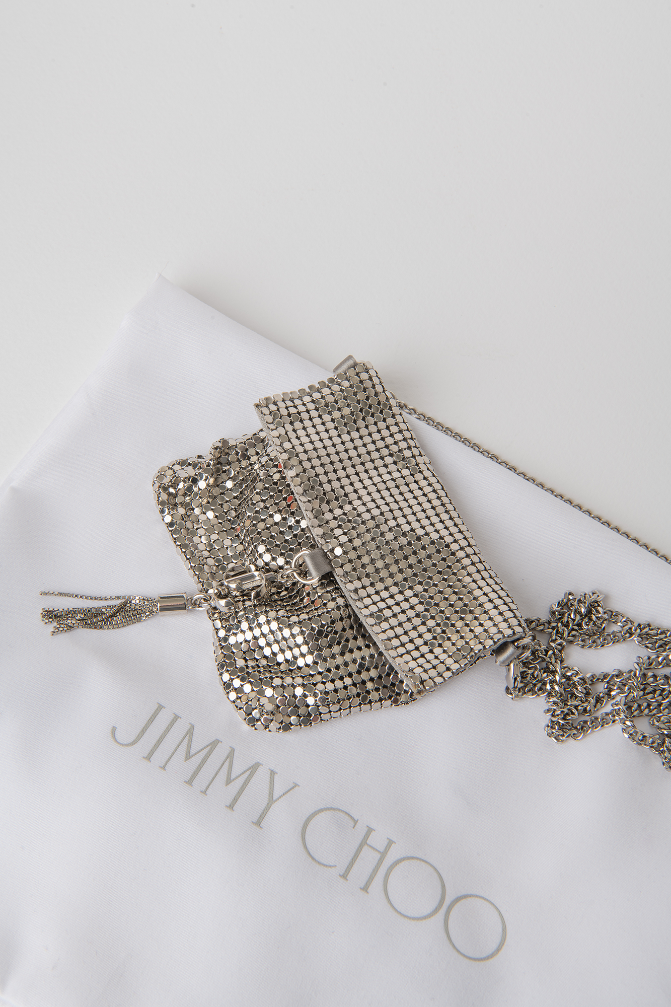 Jimmy Choo Crystal-Embellished Cross-Body Bag