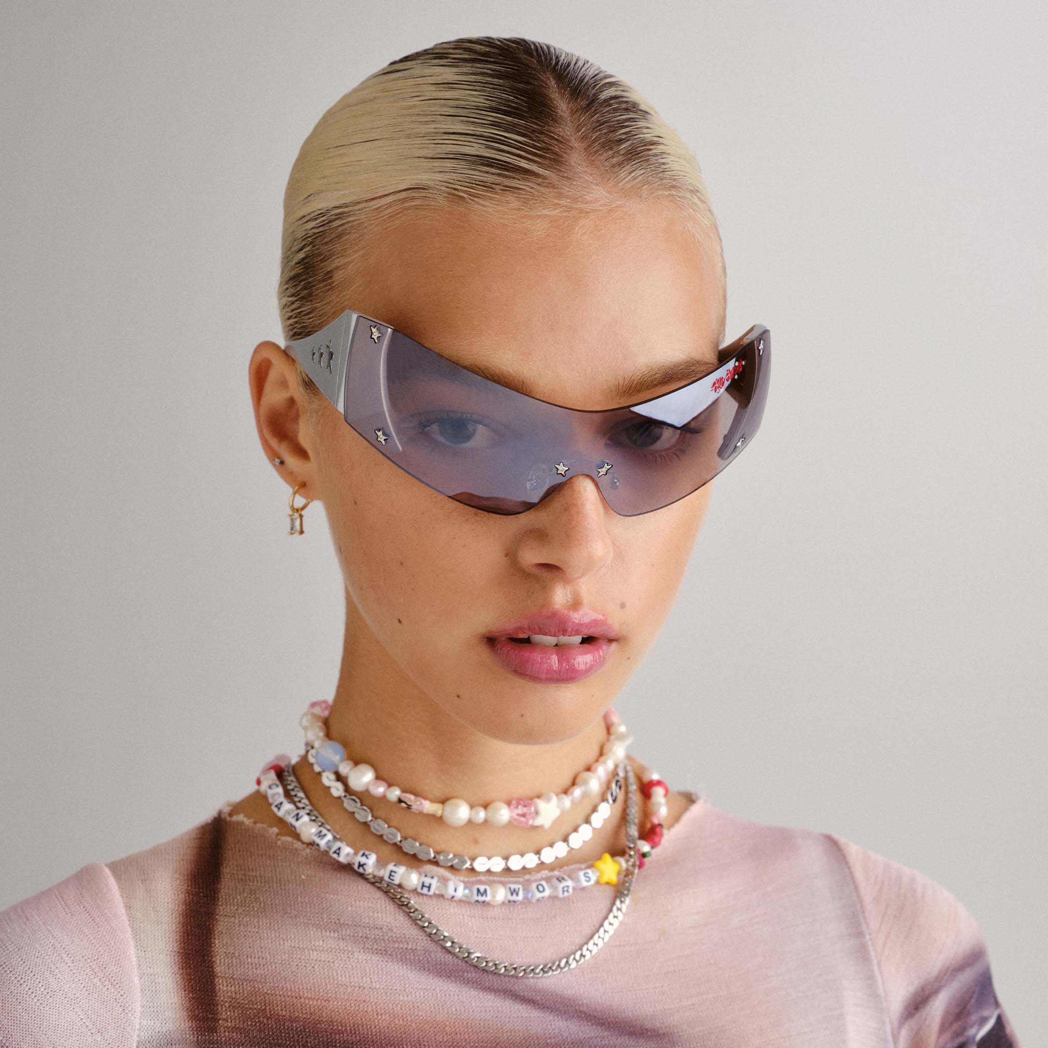 I AM A RICH MAN | SILVER CHROME | SILVER MIRROR | SUNGLASSES