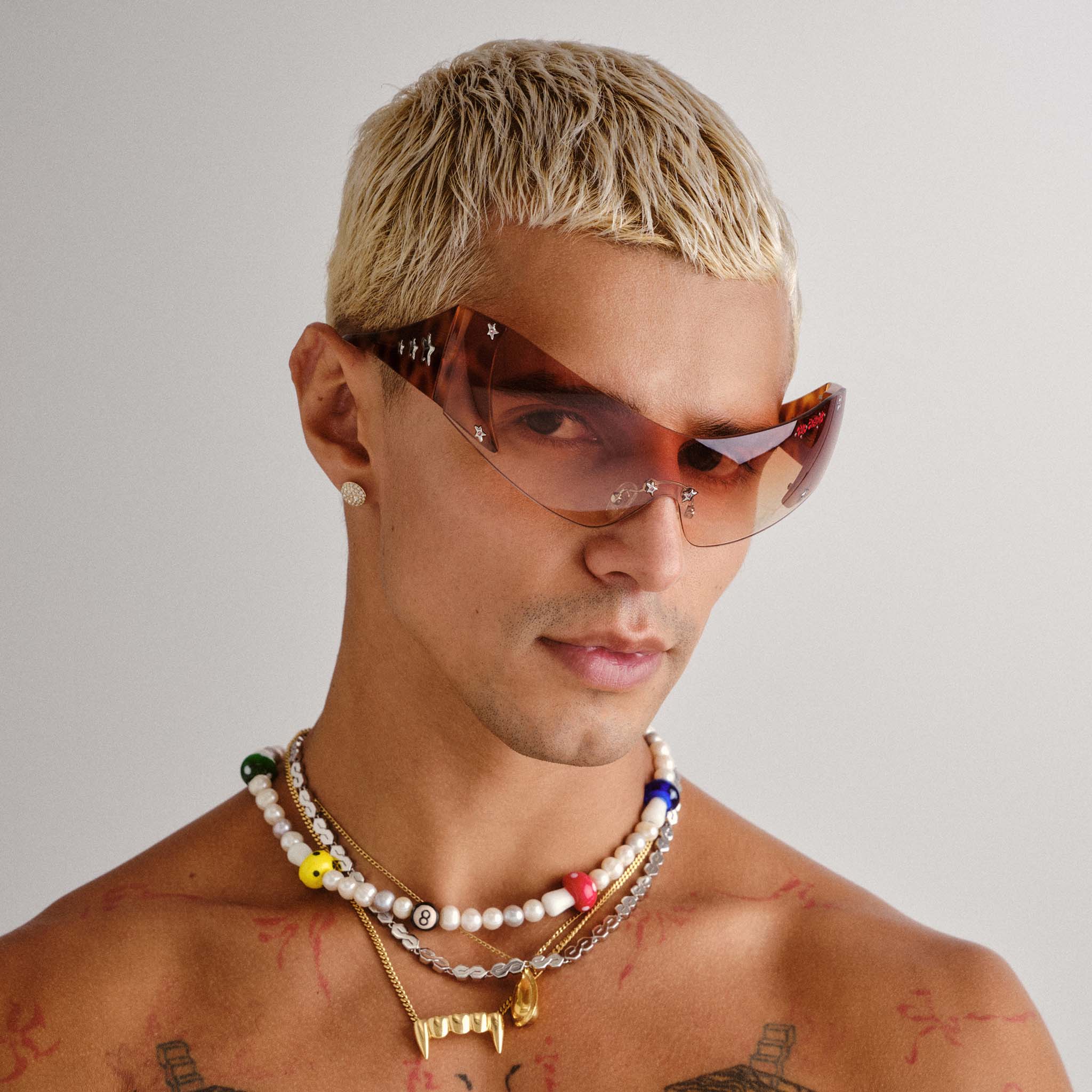 I AM A RICH MAN | VINTAGE TORT | FIRE GRAD | SUNGLASSES