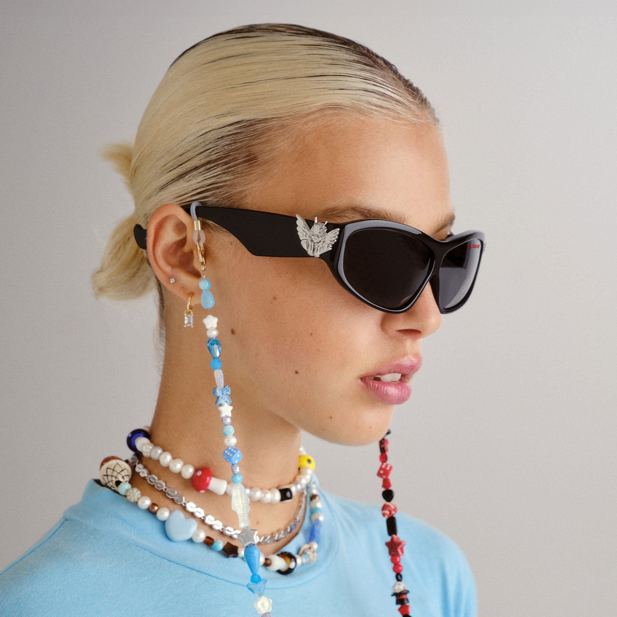 51 PERCENT ANGEL  | BLACK | SMOKE MONO | SUNGLASSES