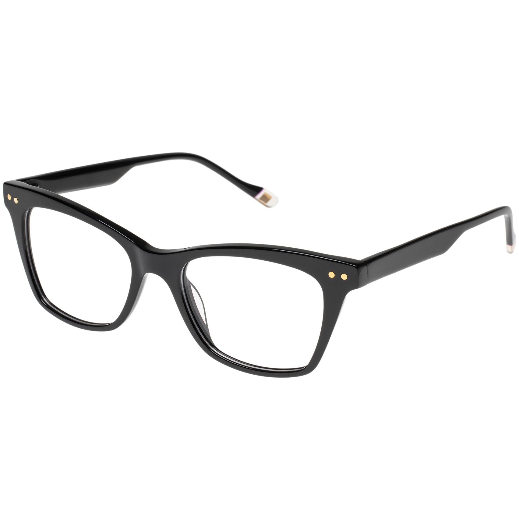 TROMPE L'OEIL | BLACK | TRANSPARENT | OPTICAL FRAME