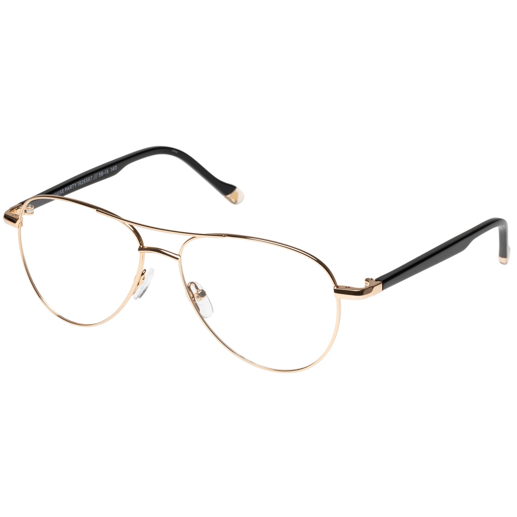 HOUSE PARTY 56 | BRIGHT GOLD | TRANSPARENT | OPTICAL FRAME