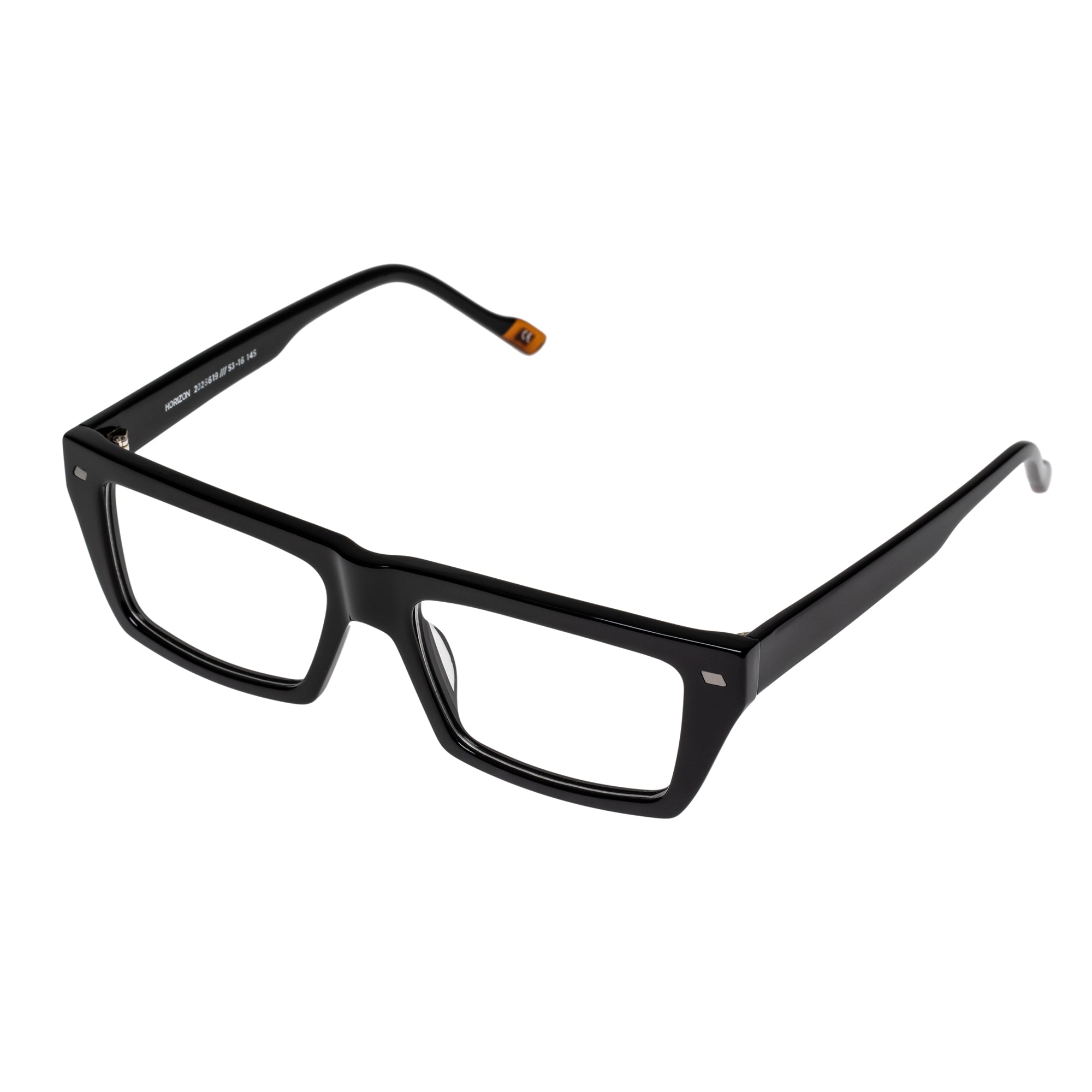 HORIZON | BLACK | TRANSPARENT | OPTICAL FRAME