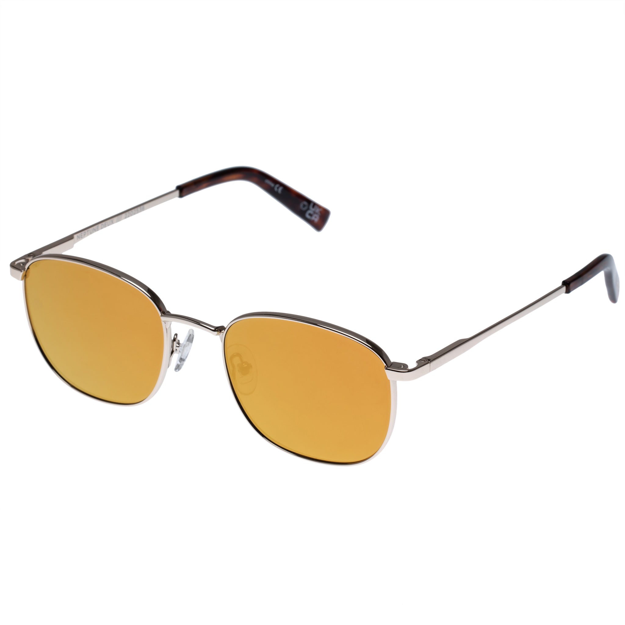 NEPTUNE DEUX | GOLD | BRASS MIRROR | SUNGLASSES