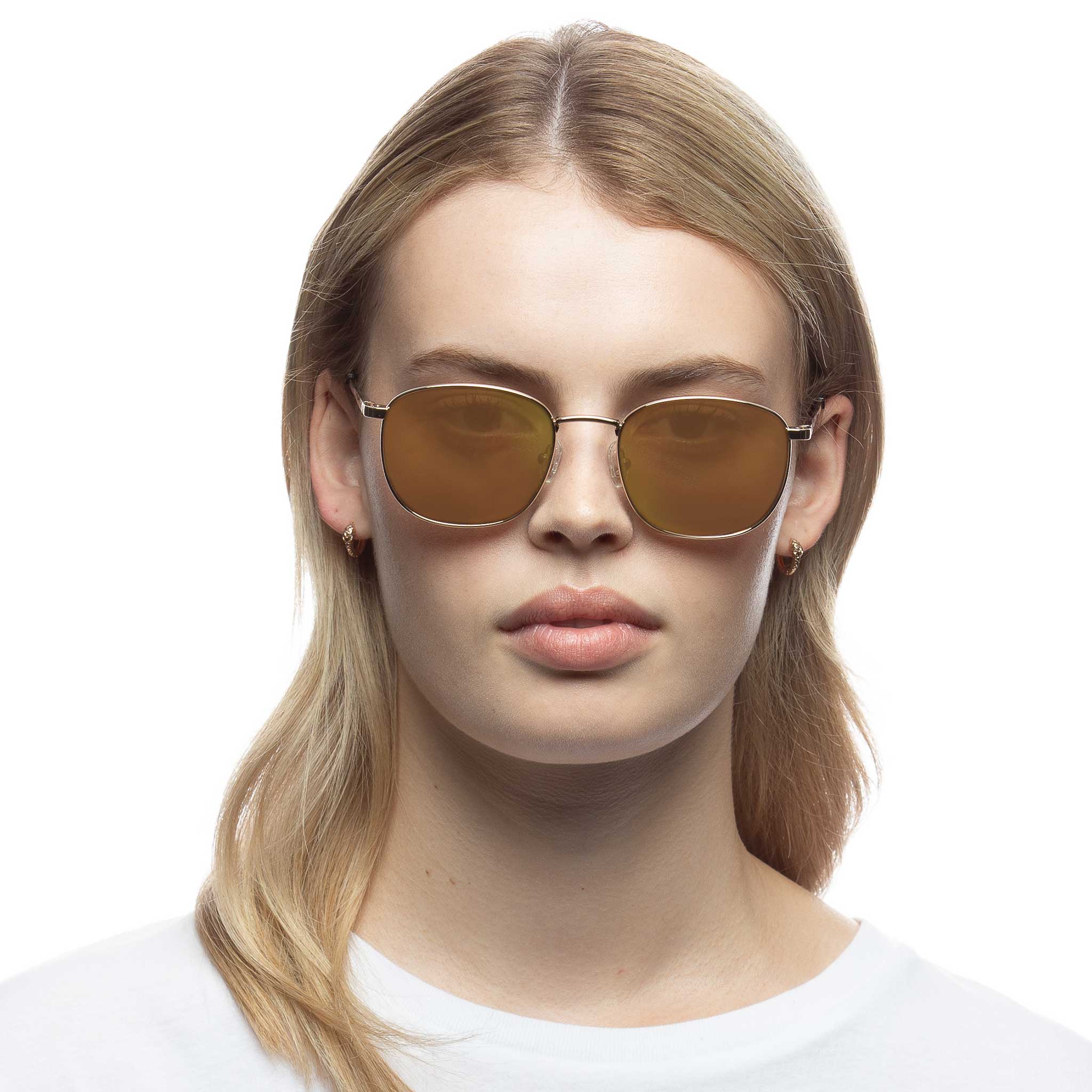 NEPTUNE DEUX | GOLD | BRASS MIRROR | SUNGLASSES