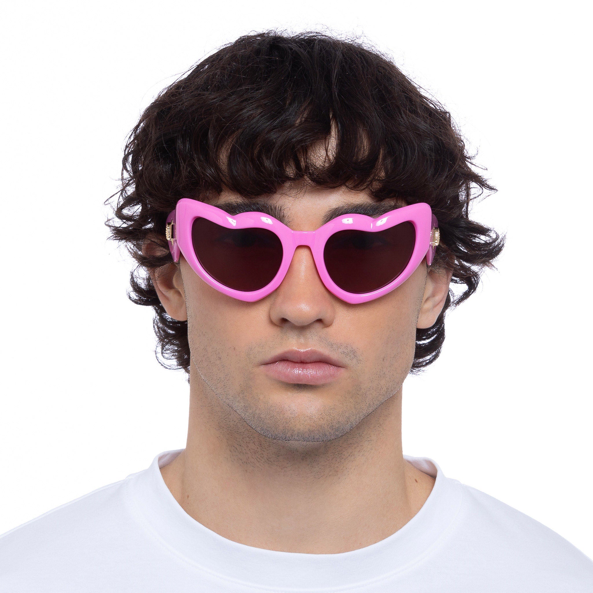 FAST LOVE  | POWDER PINK | SMOKEY BROWN MONO | SUNGLASSES