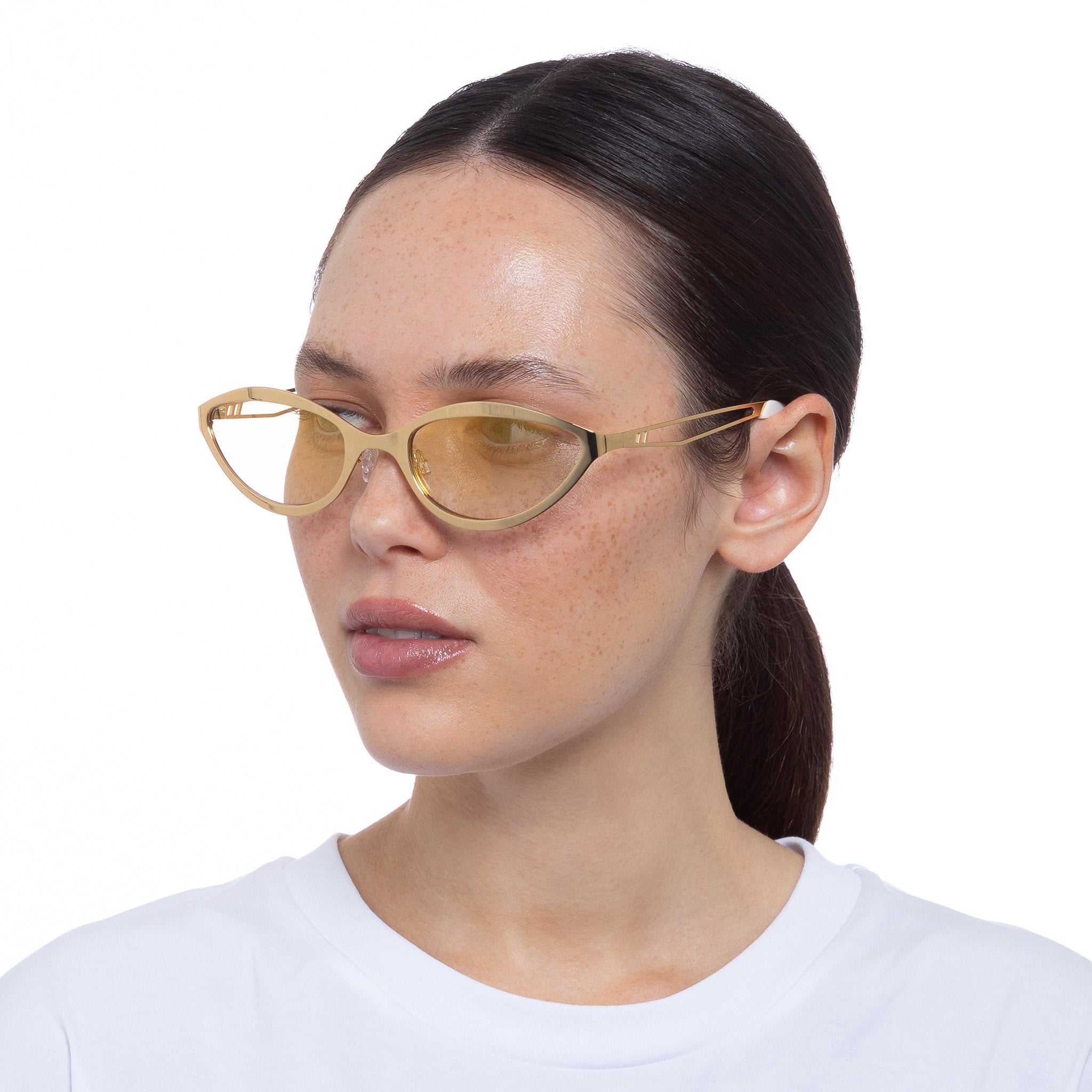 GLITCH | BRIGHT GOLD | TAN GRAD W GOLD FLASH | SUNGLASSES