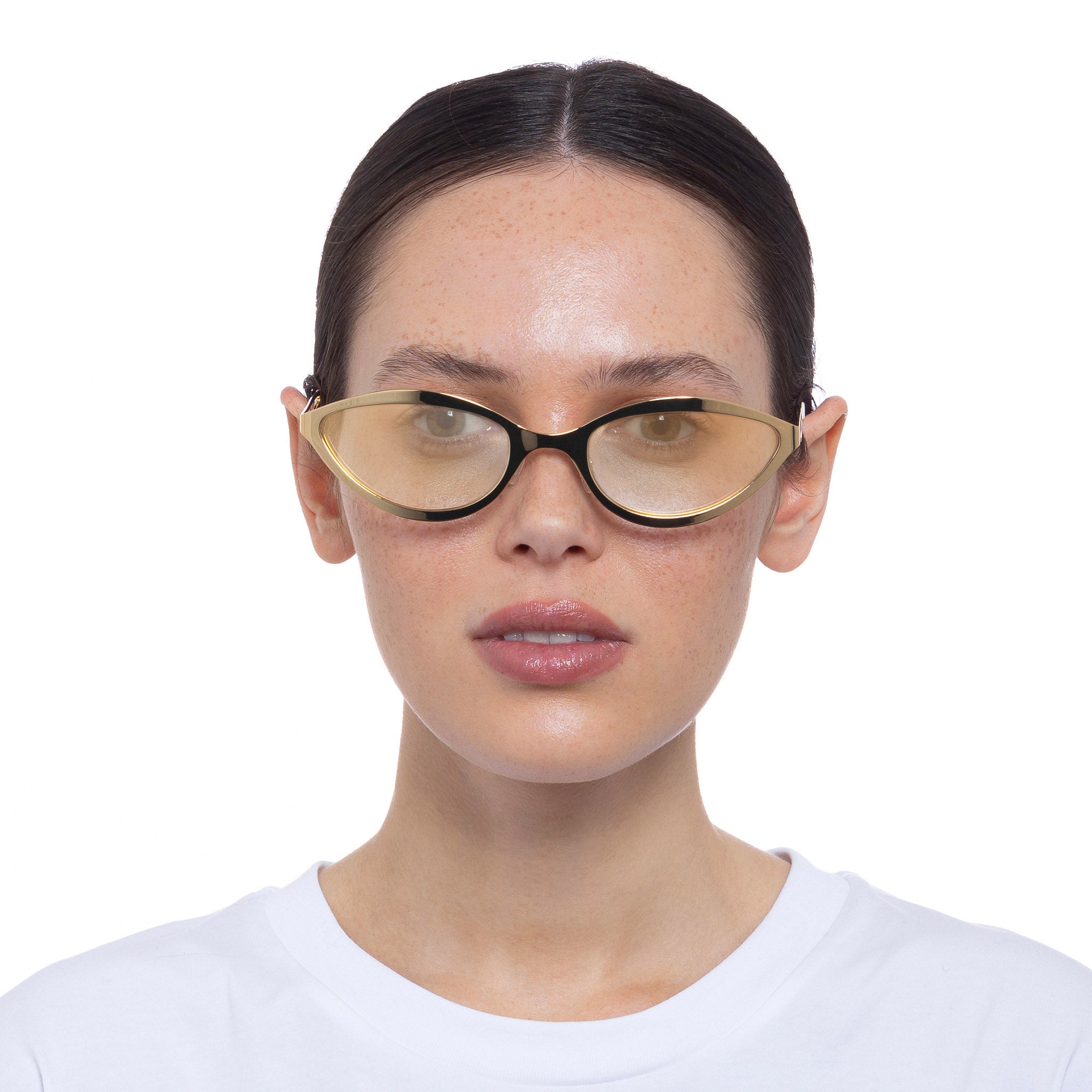 GLITCH | BRIGHT GOLD | TAN GRAD W GOLD FLASH | SUNGLASSES