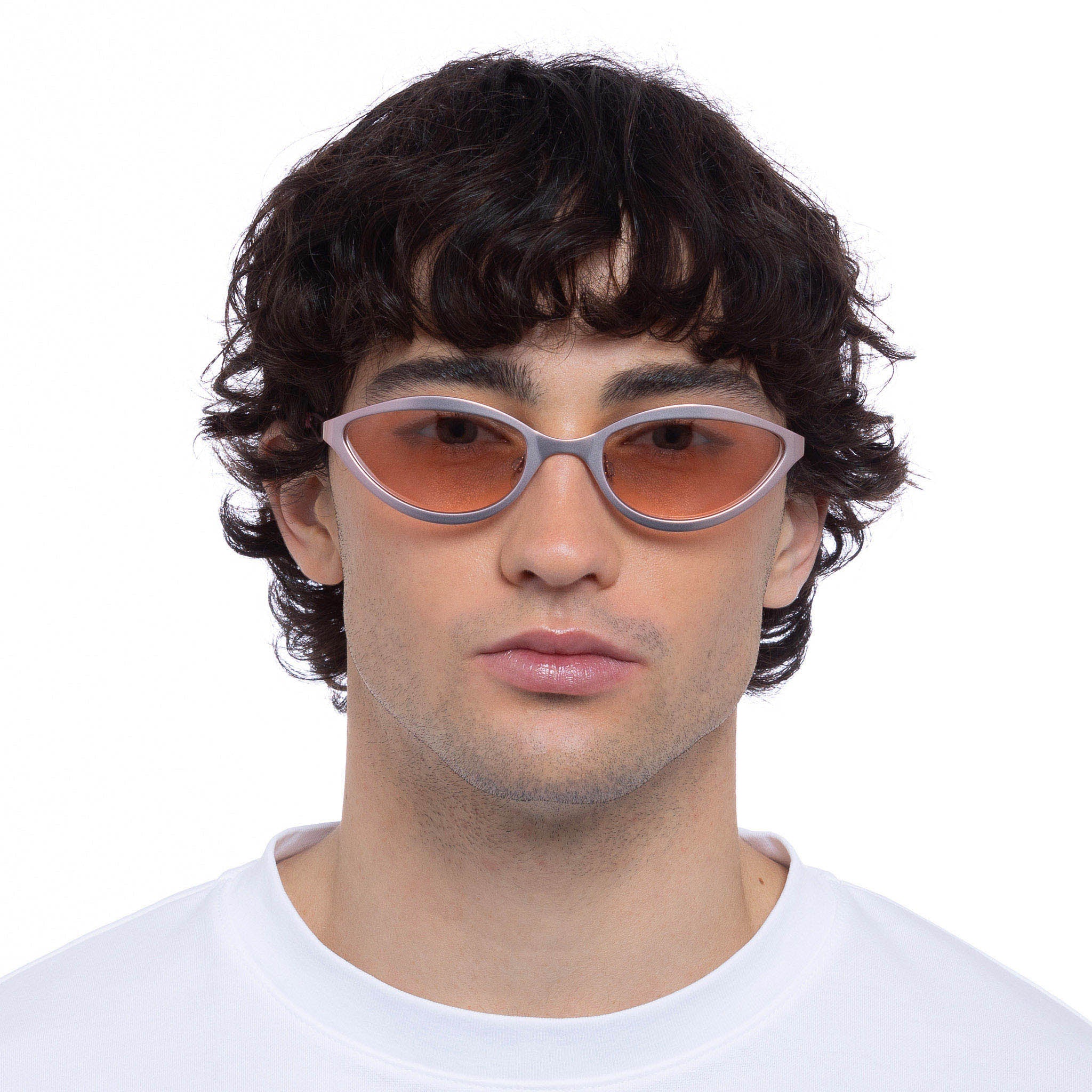 GLITCH | SATIN ROSE | ROSE FLASH MIRROR | SUNGLASSES