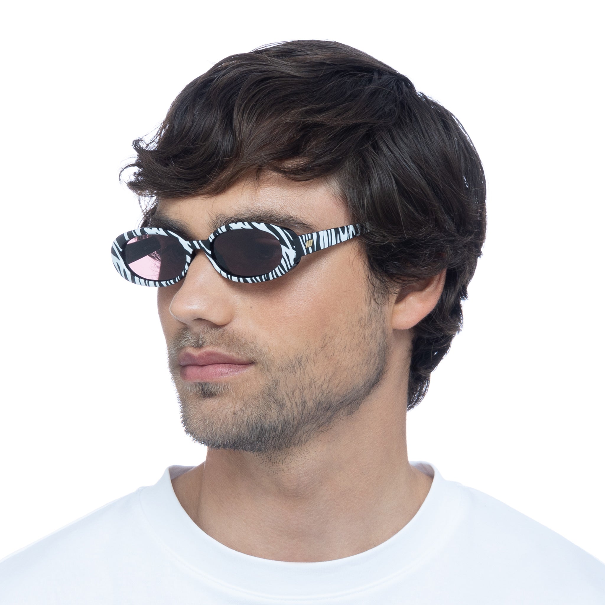 OUTTA LOVE | WHITE TIGER | SMOKEY BROWN MONO | SUNGLASSES