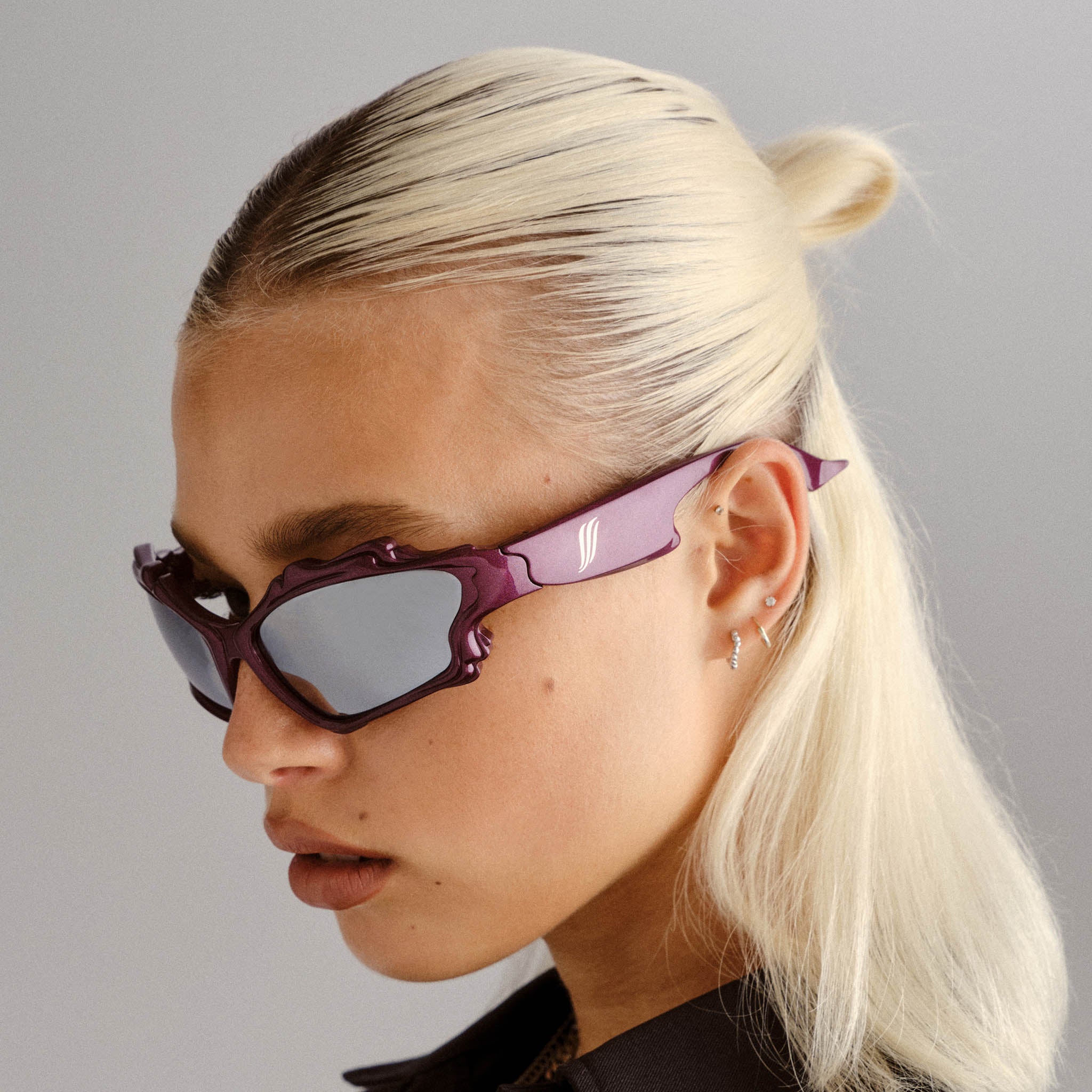 LE SIREN LTD EDT | CYBER GRAPE | SILVER MIRROR | SUNGLASSES