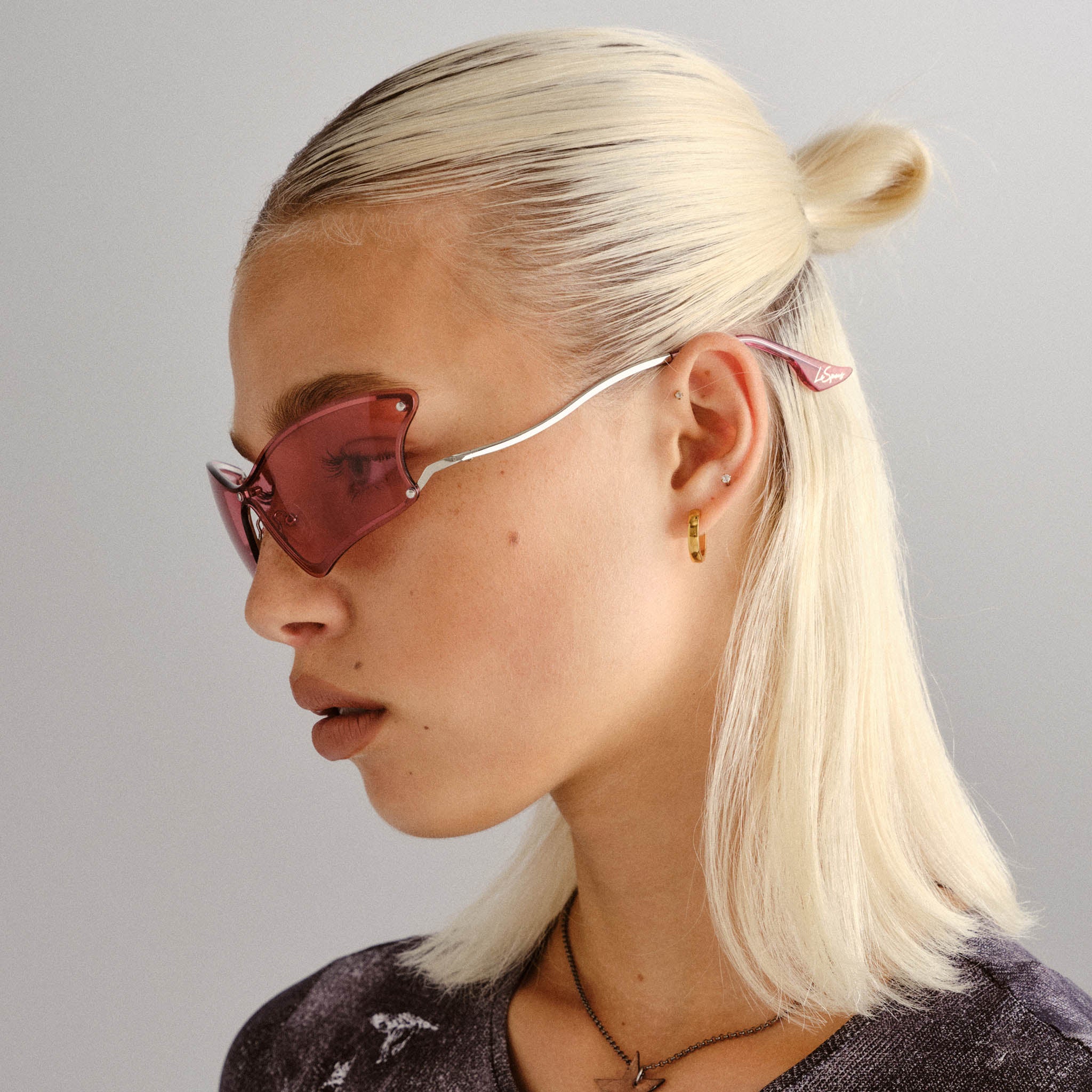 NYMPH LTD EDT | SILVER | PINK TINT | SUNGLASSES