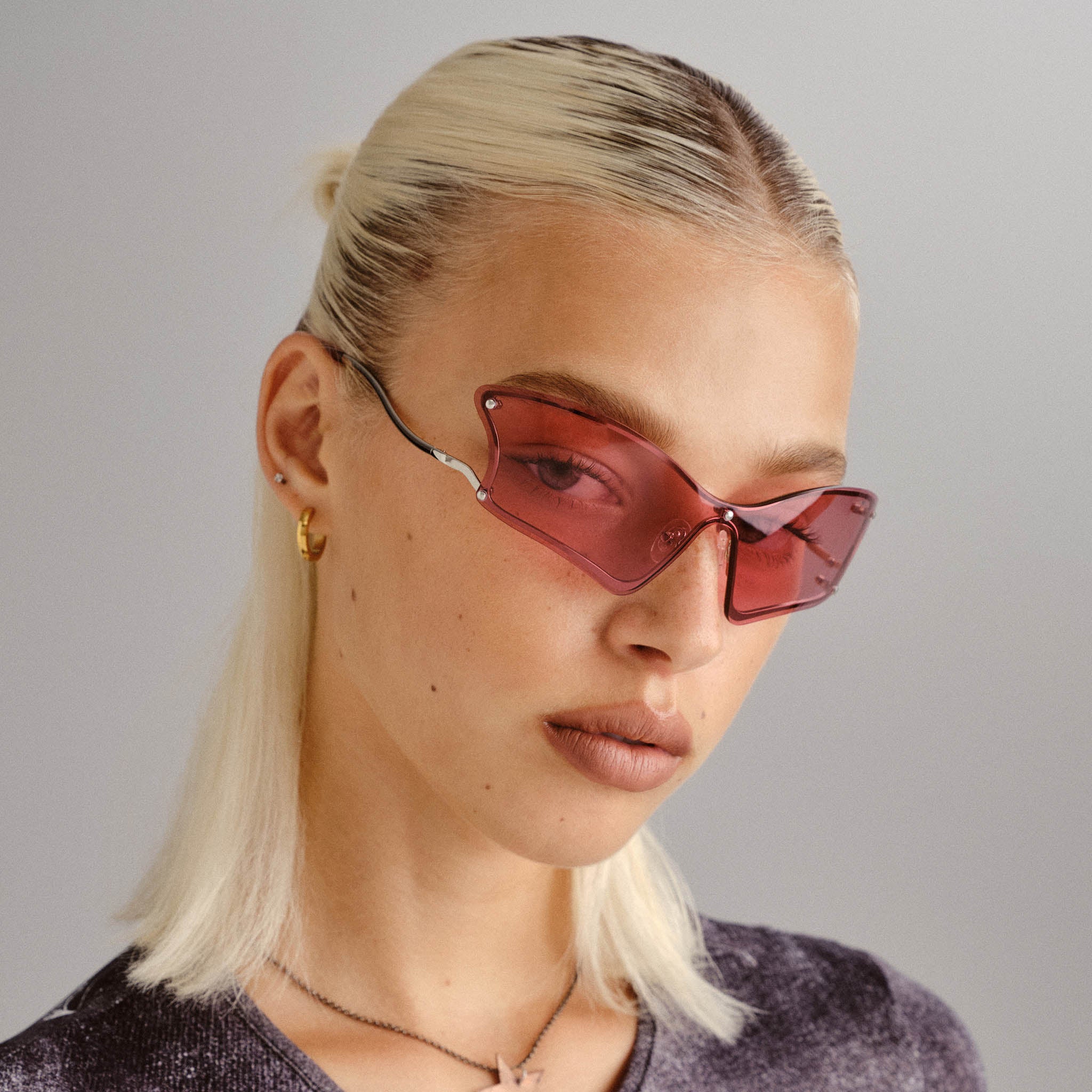 NYMPH LTD EDT | SILVER | PINK TINT | SUNGLASSES