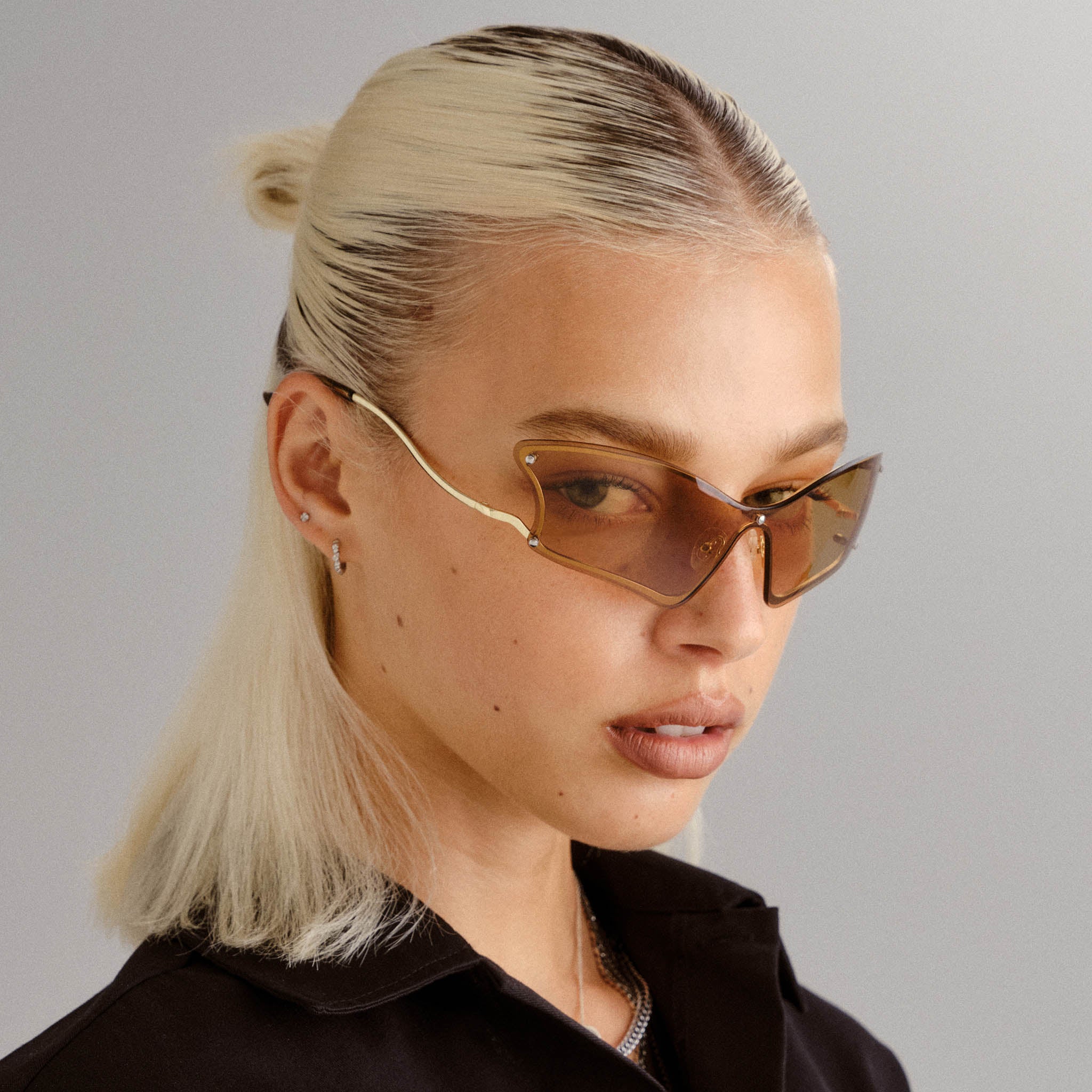 NYMPH LTD EDT | GOLD | BRASS YELLOW MIRROR | SUNGLASSES