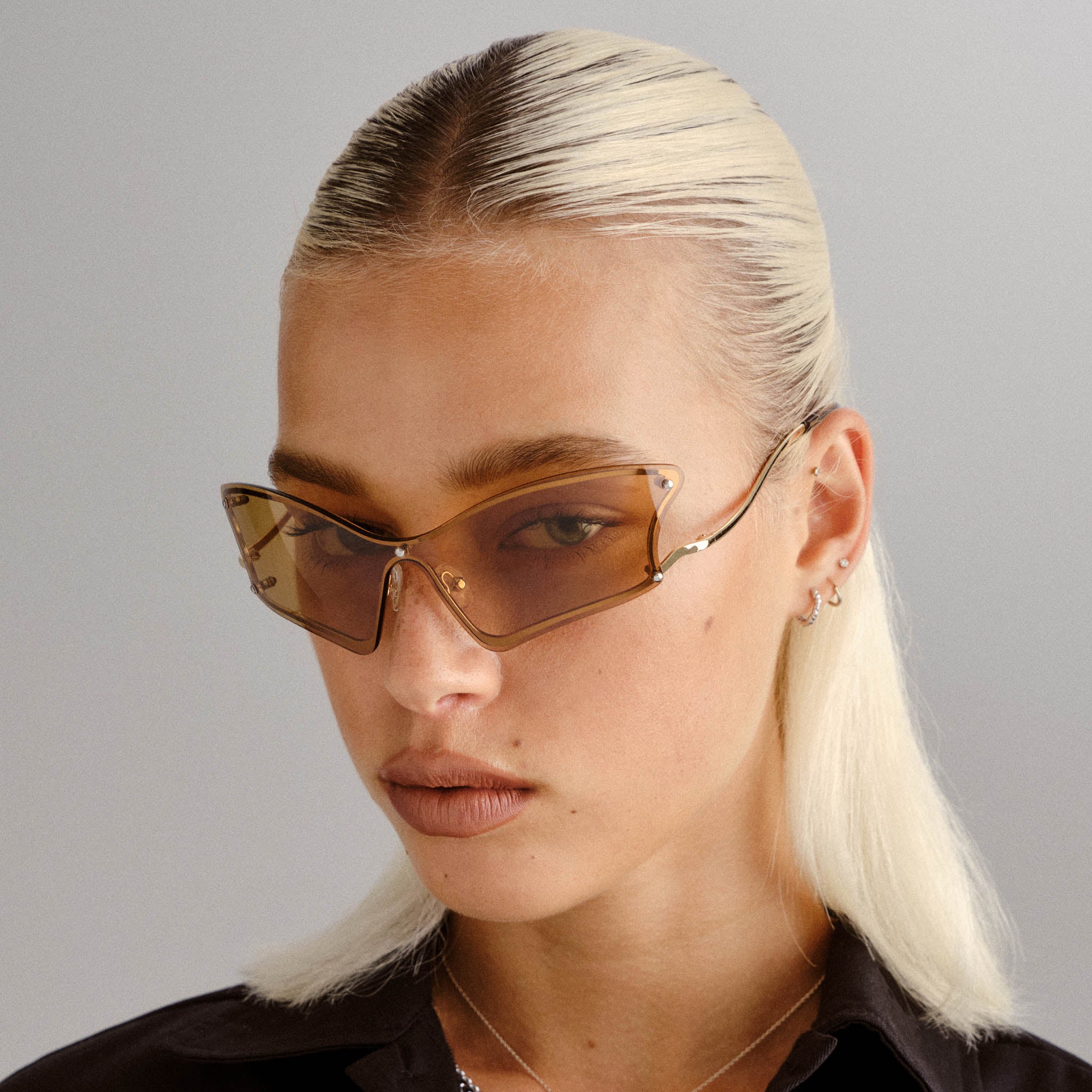 NYMPH LTD EDT | GOLD | BRASS YELLOW MIRROR | SUNGLASSES