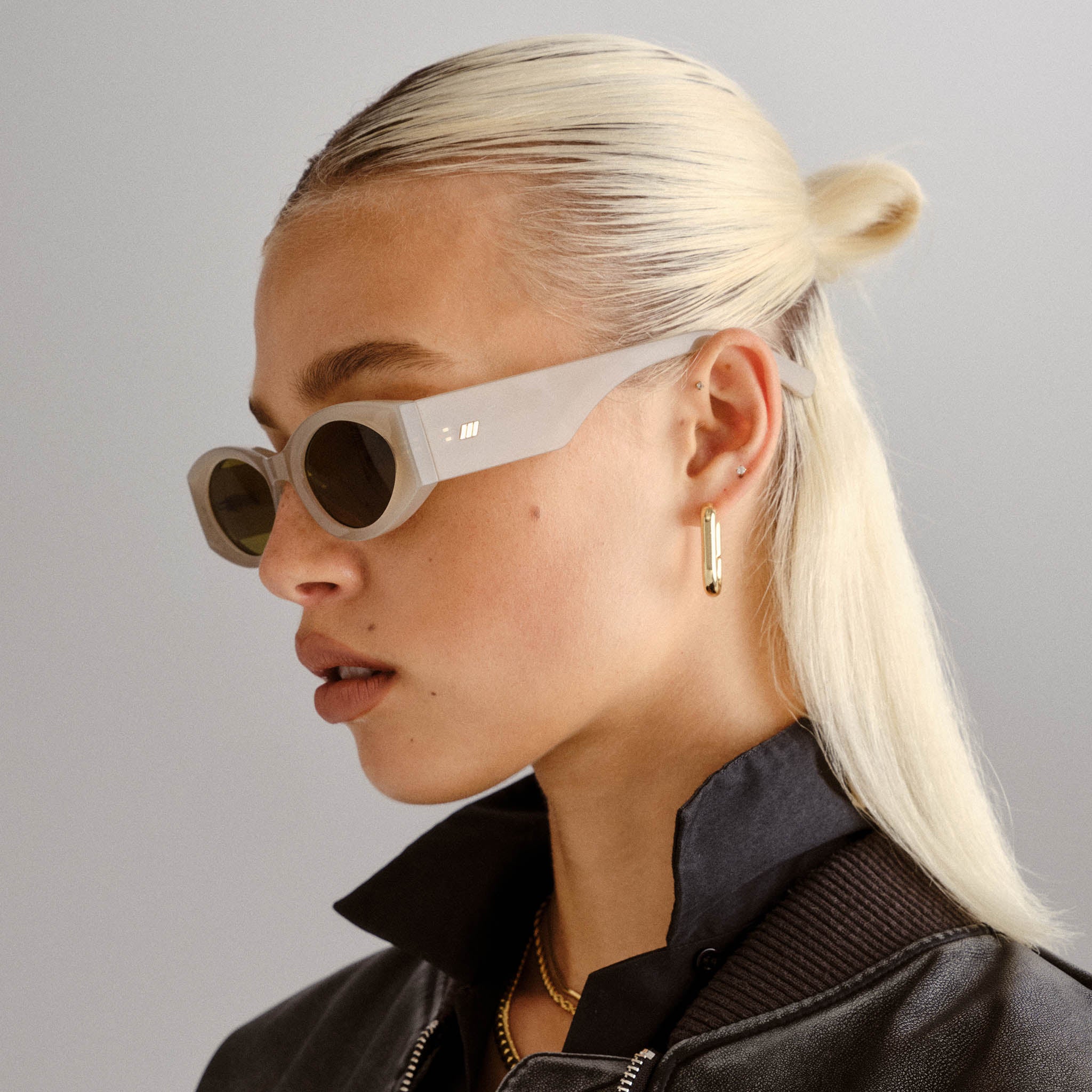 MERMAIDEN | OATMEAL | OLIVE MONO | SUNGLASSES
