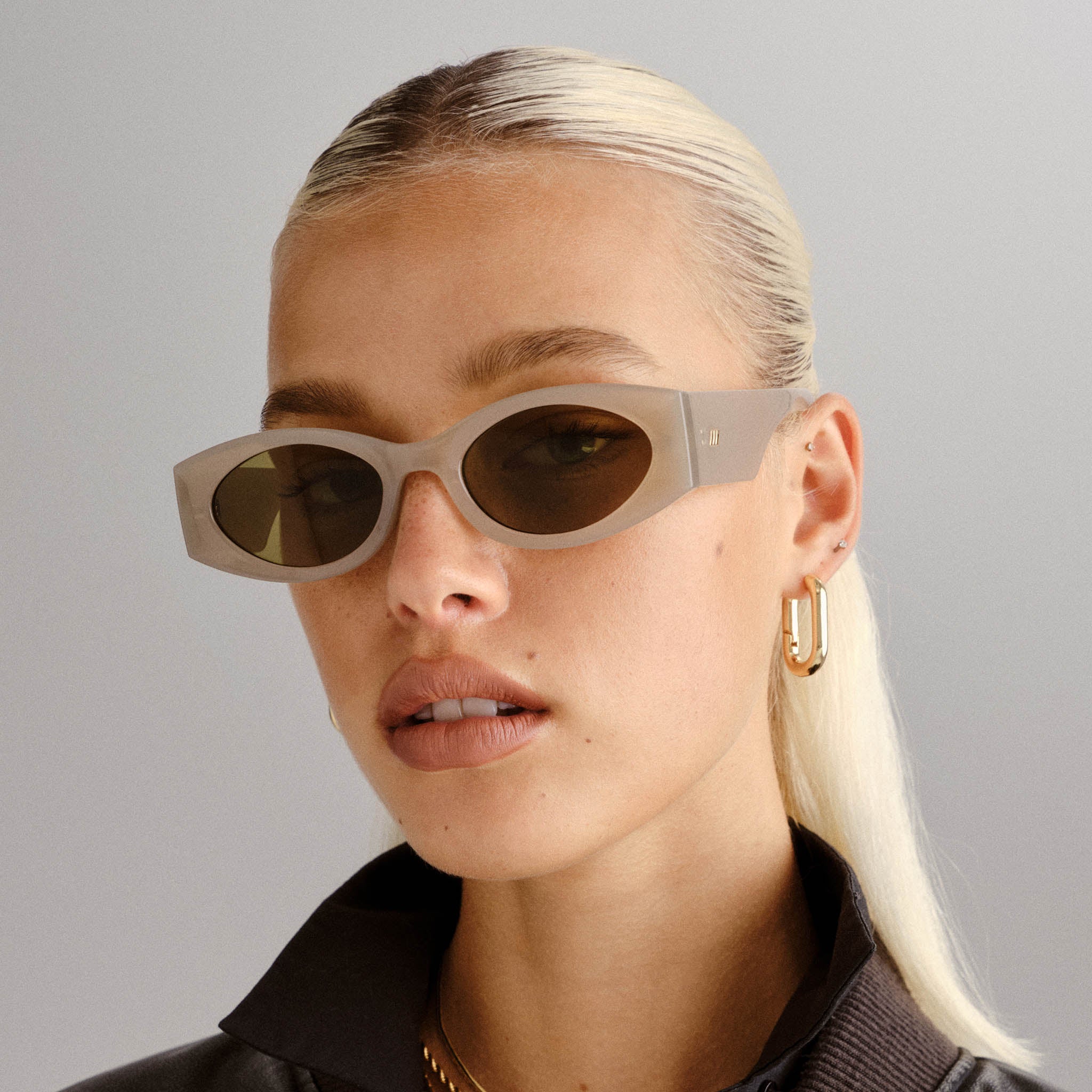MERMAIDEN | OATMEAL | OLIVE MONO | SUNGLASSES