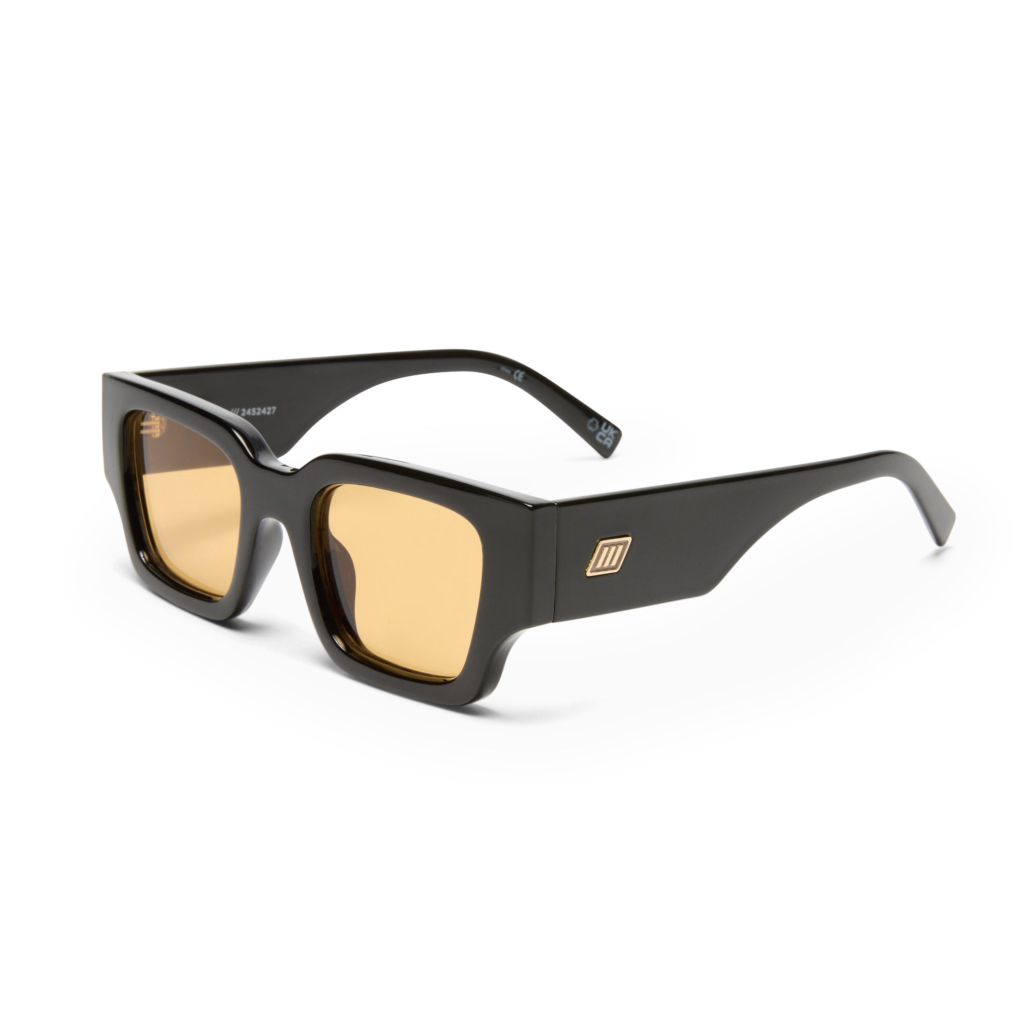 ATLANTIS | BLACK | MUSTARD MONO | SUNGLASSES