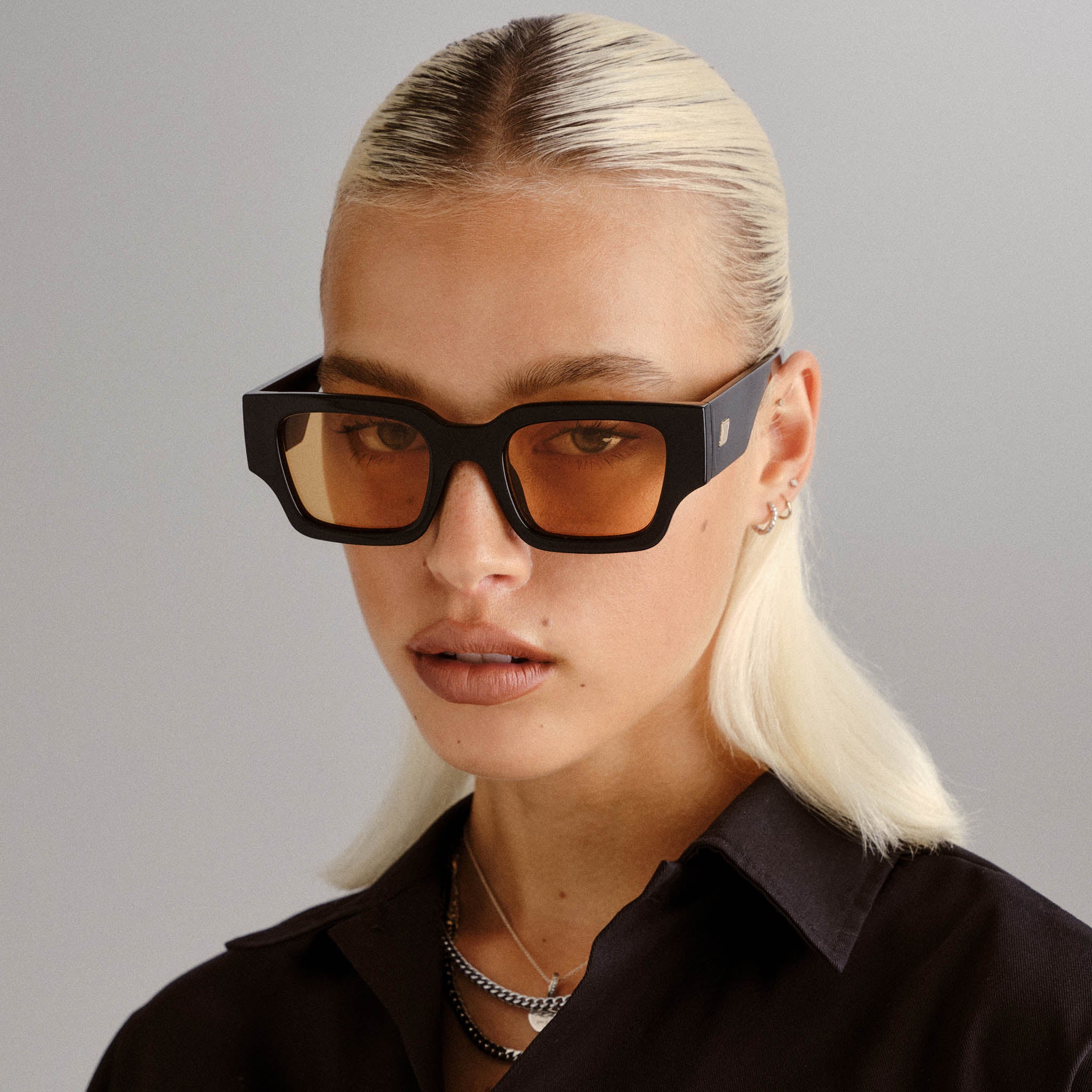 ATLANTIS | BLACK | MUSTARD MONO | SUNGLASSES