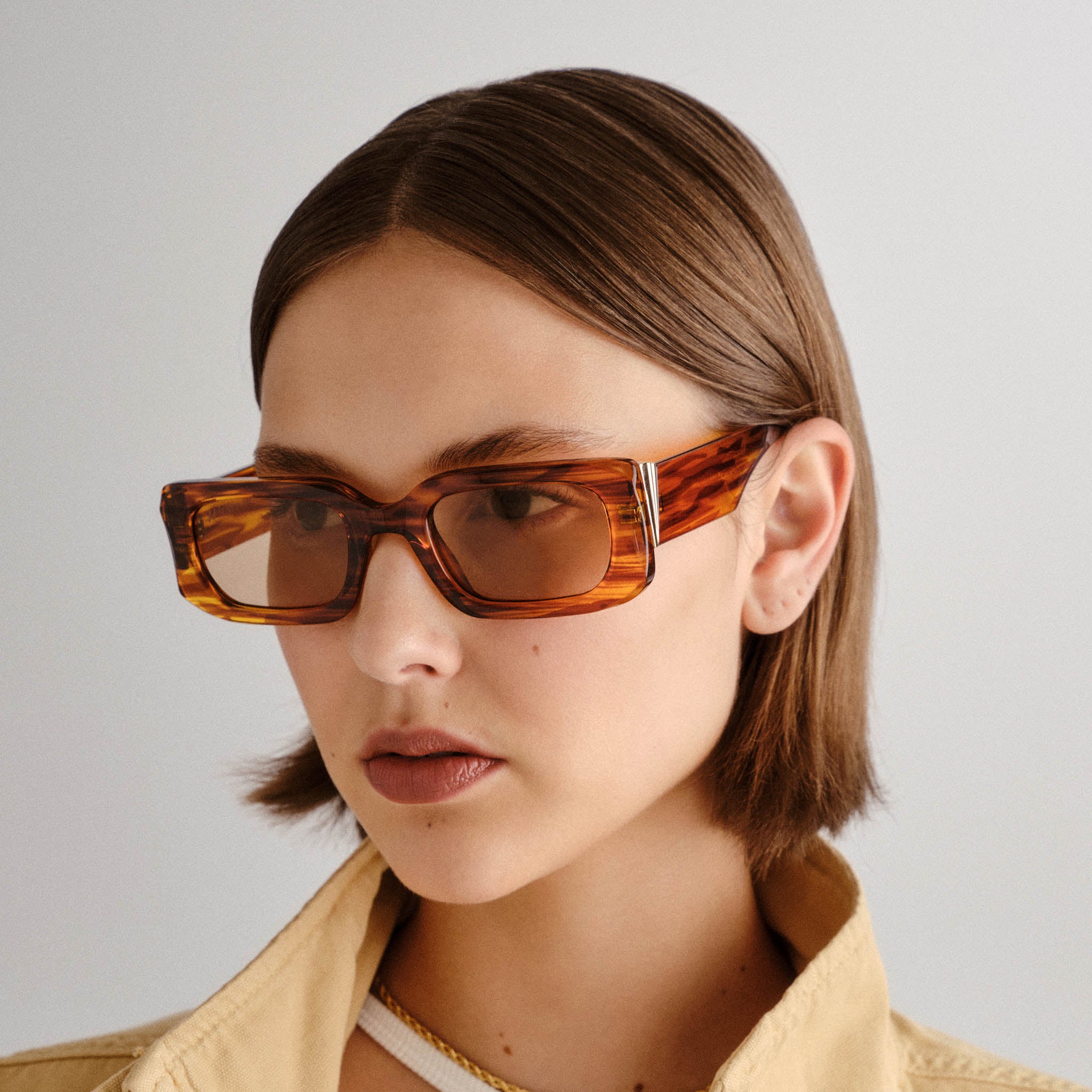 RIPPLED REBEL | WOODSTRIPE | NUTMEG TINT | SUNGLASSES