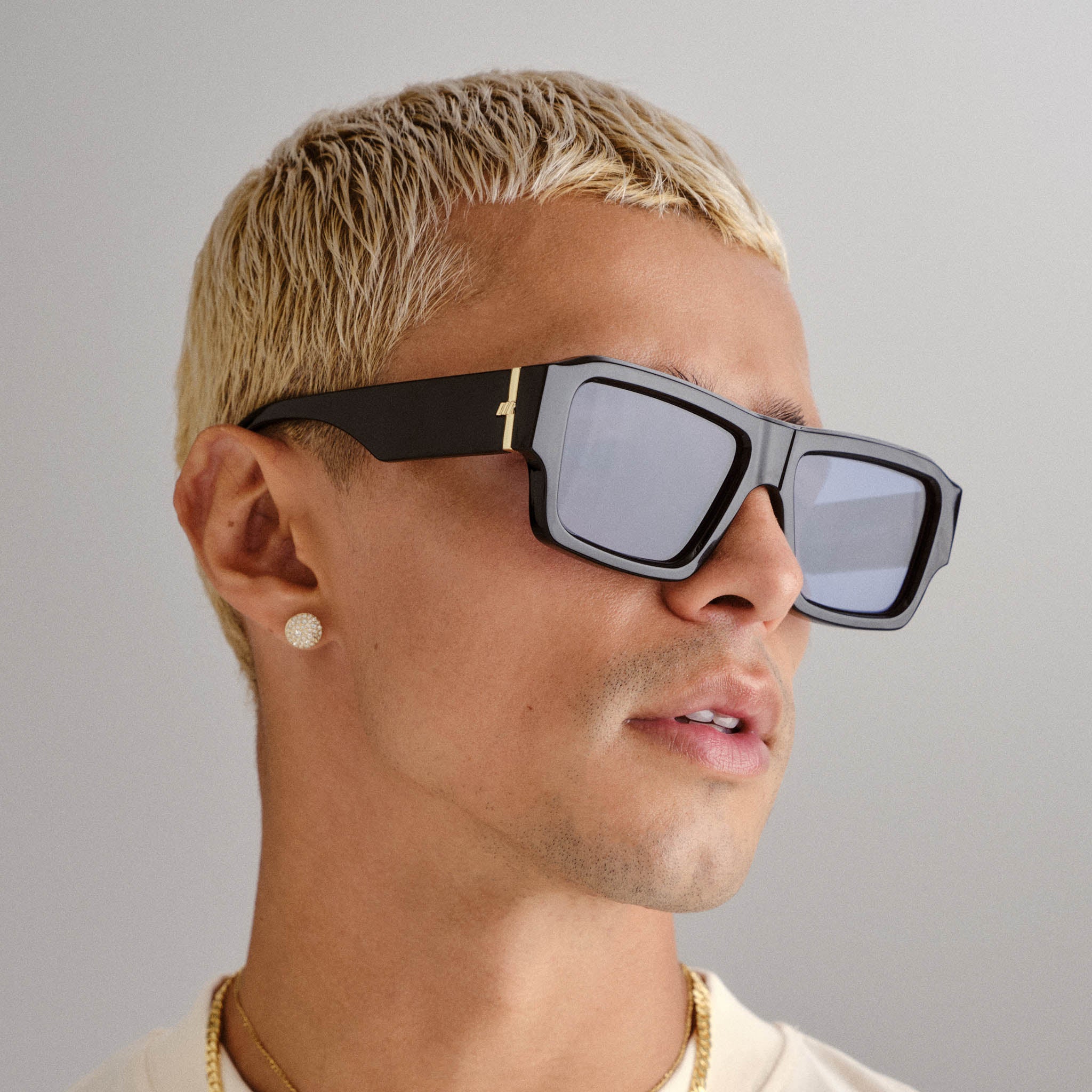 POLYGRAPH | BLACK | NAVY MONO | SUNGLASSES