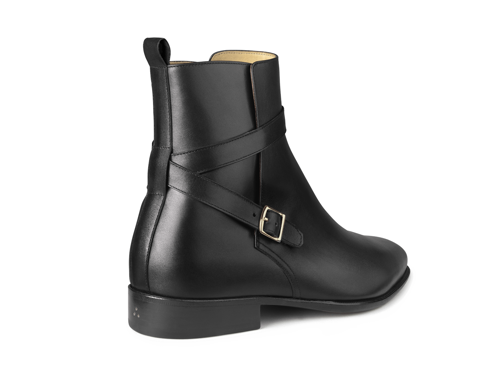 Watts Jodhpur Boot in Black Calf
