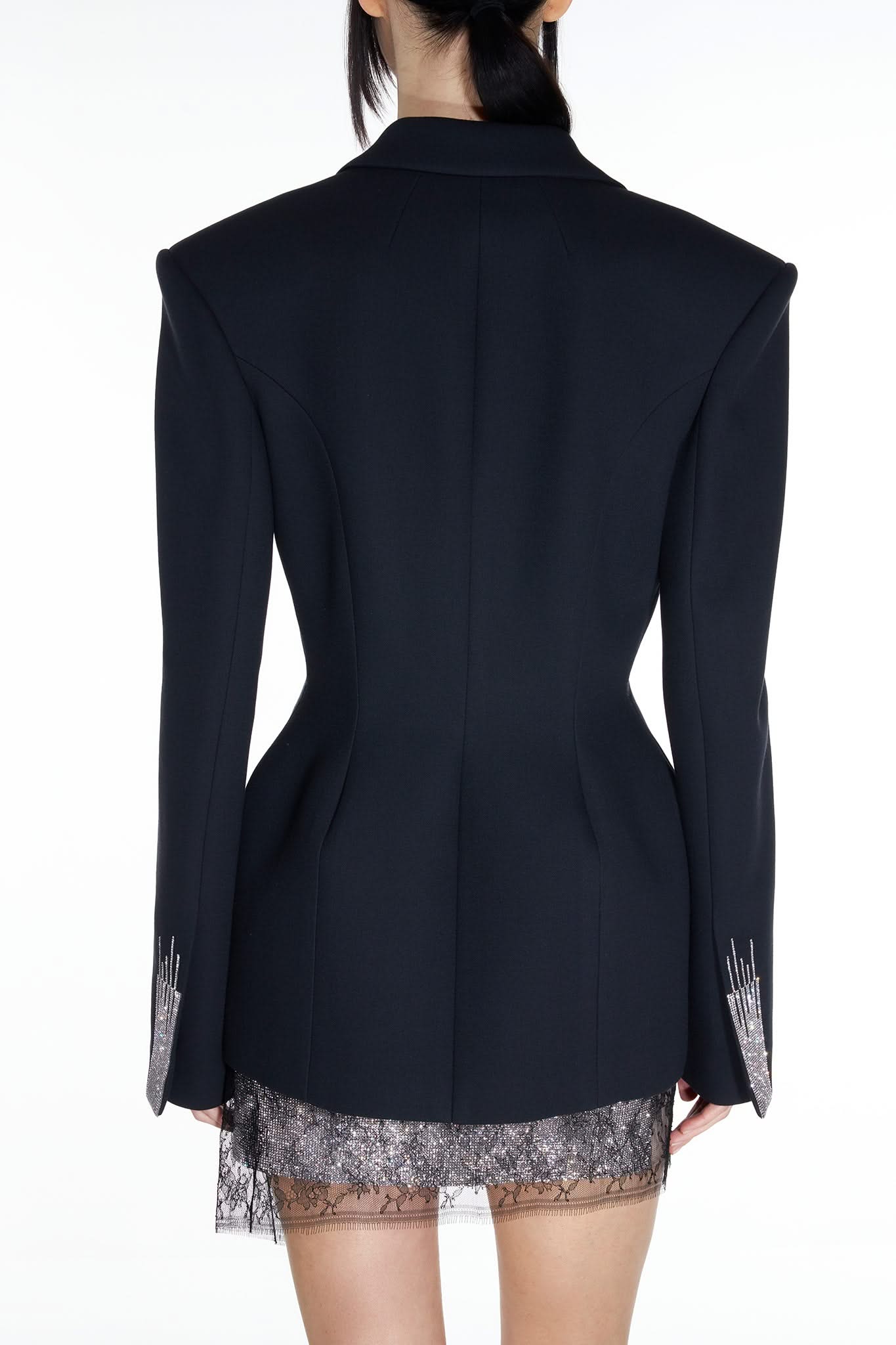 HOURGLASS BLAZER - Black