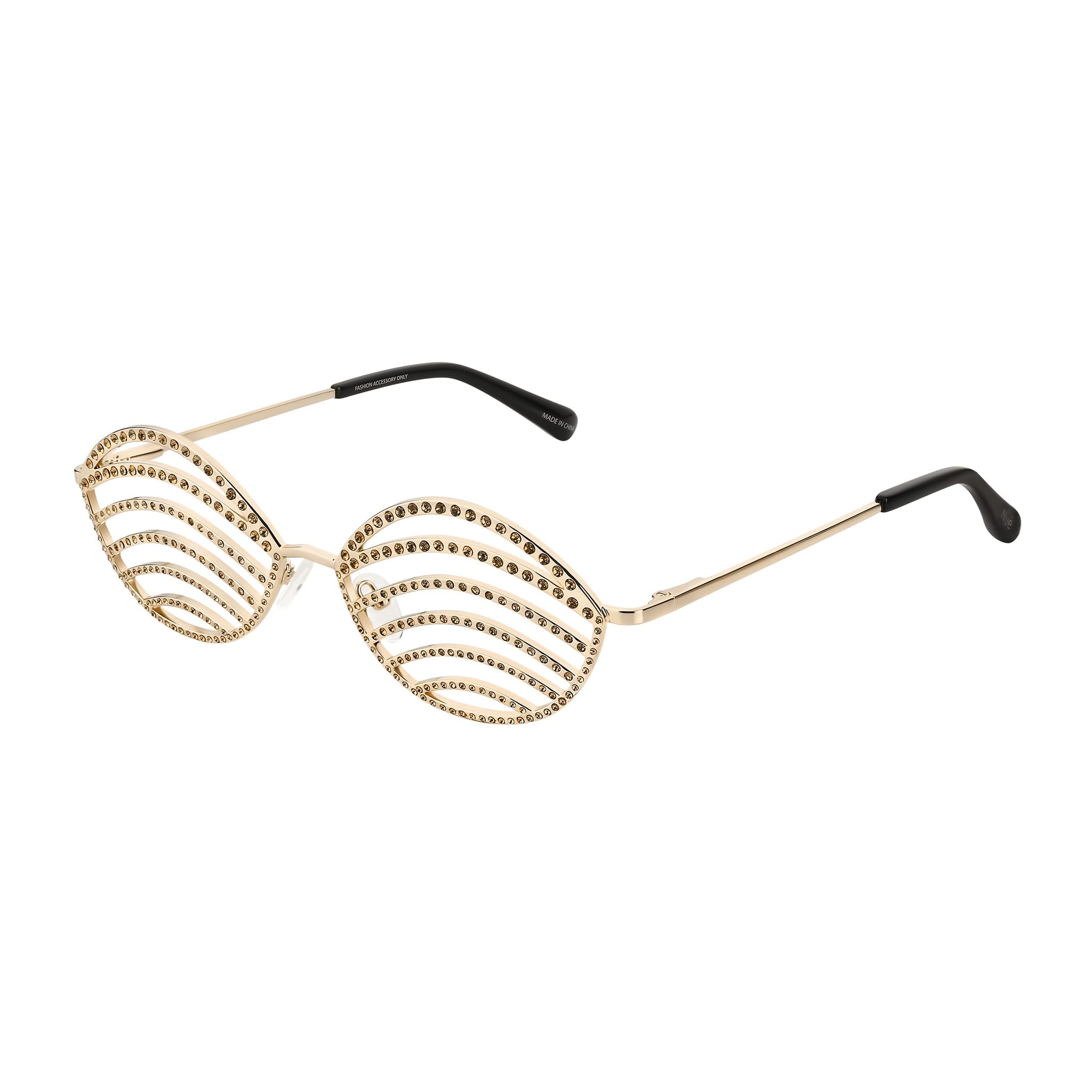 PARTY GODDESS EYEGLASSES - Gold