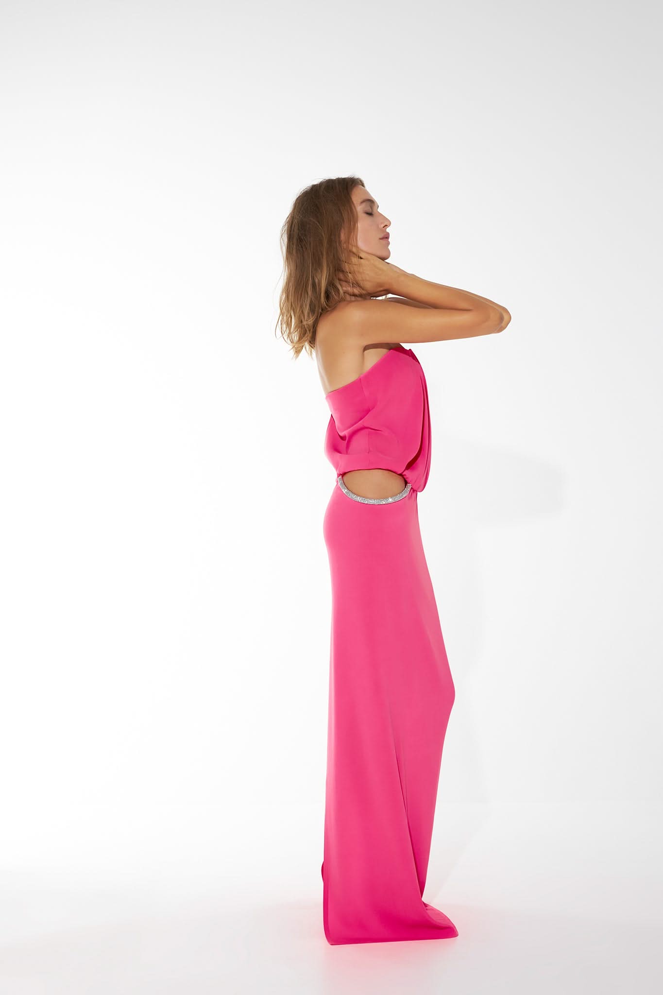 DAHLIA DRESS - Hot Pink