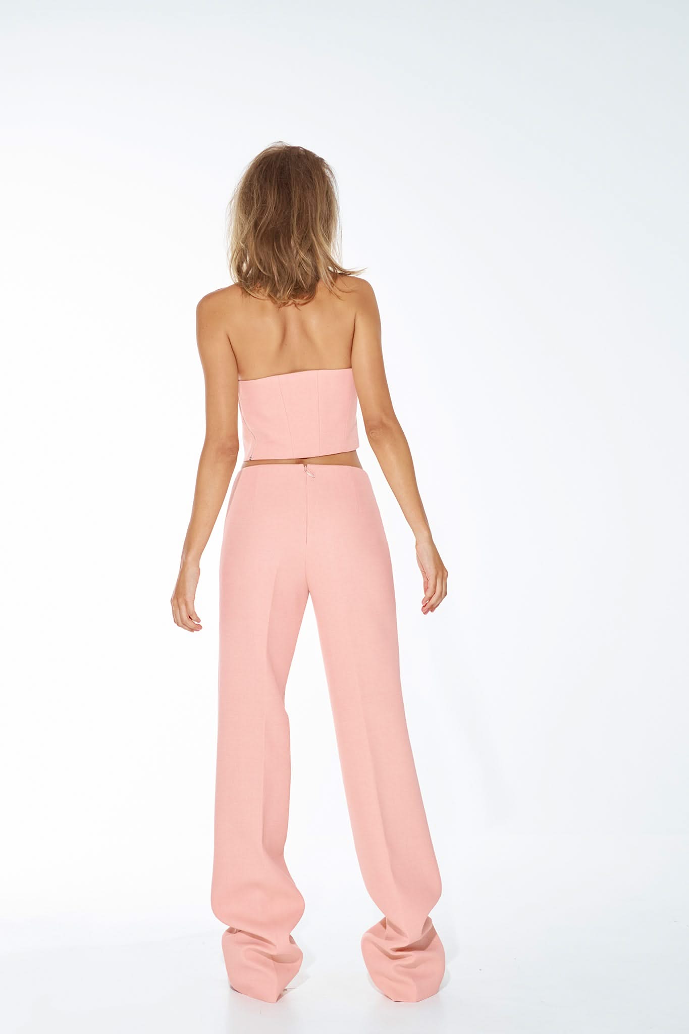 COLETTE BUSTIER TOP - Seashell Pink