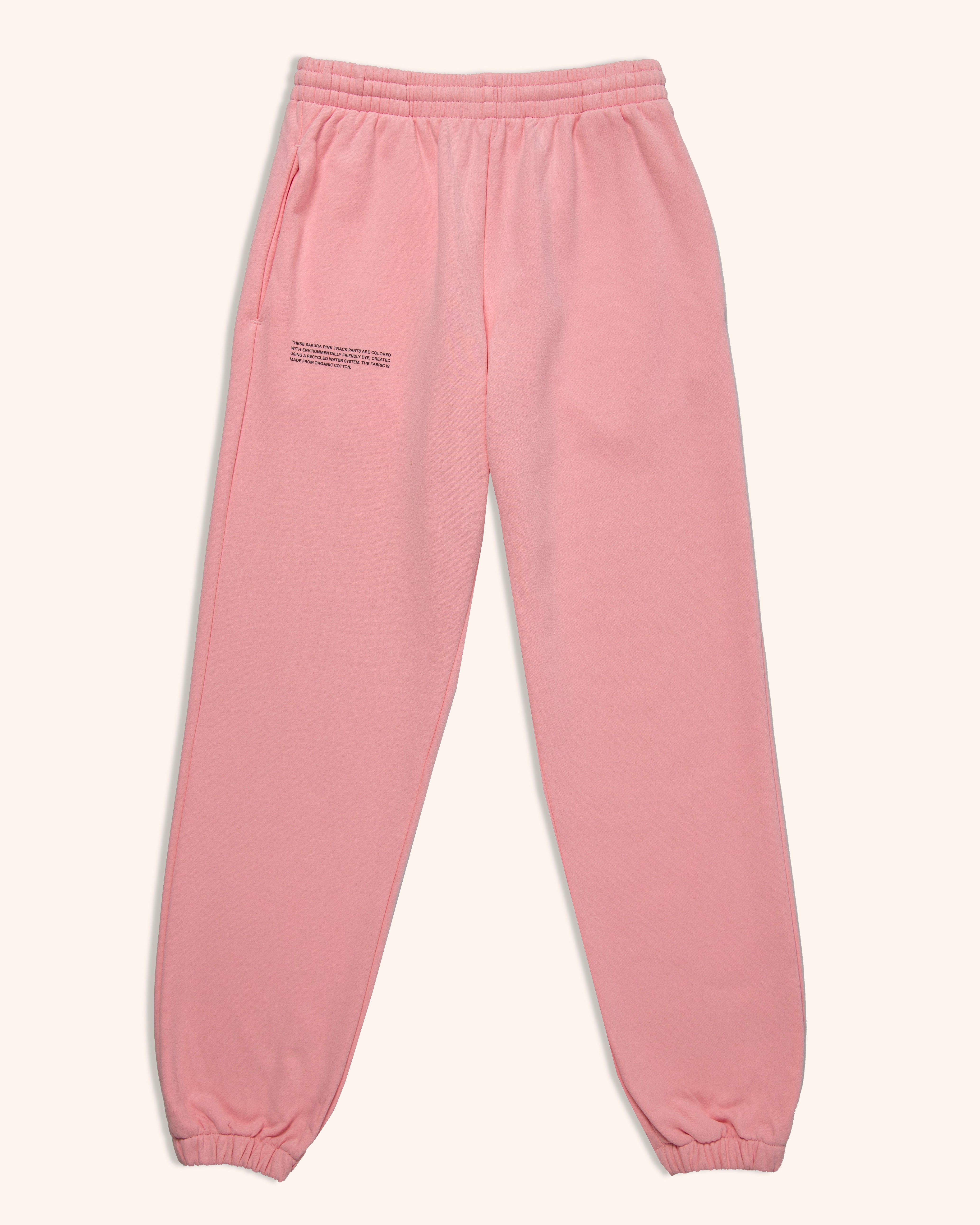 Recycled Midweight Trackpants - Sakura Pink