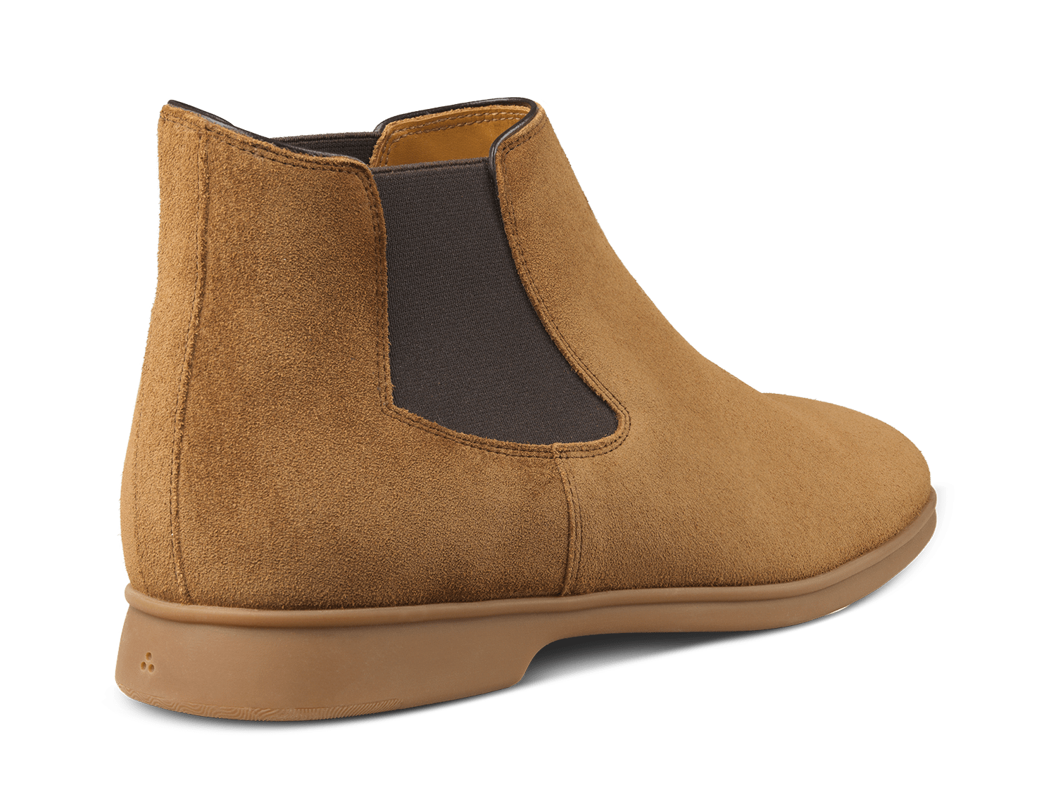 Rover Boots in Earth Glove Suede Caramel Sole