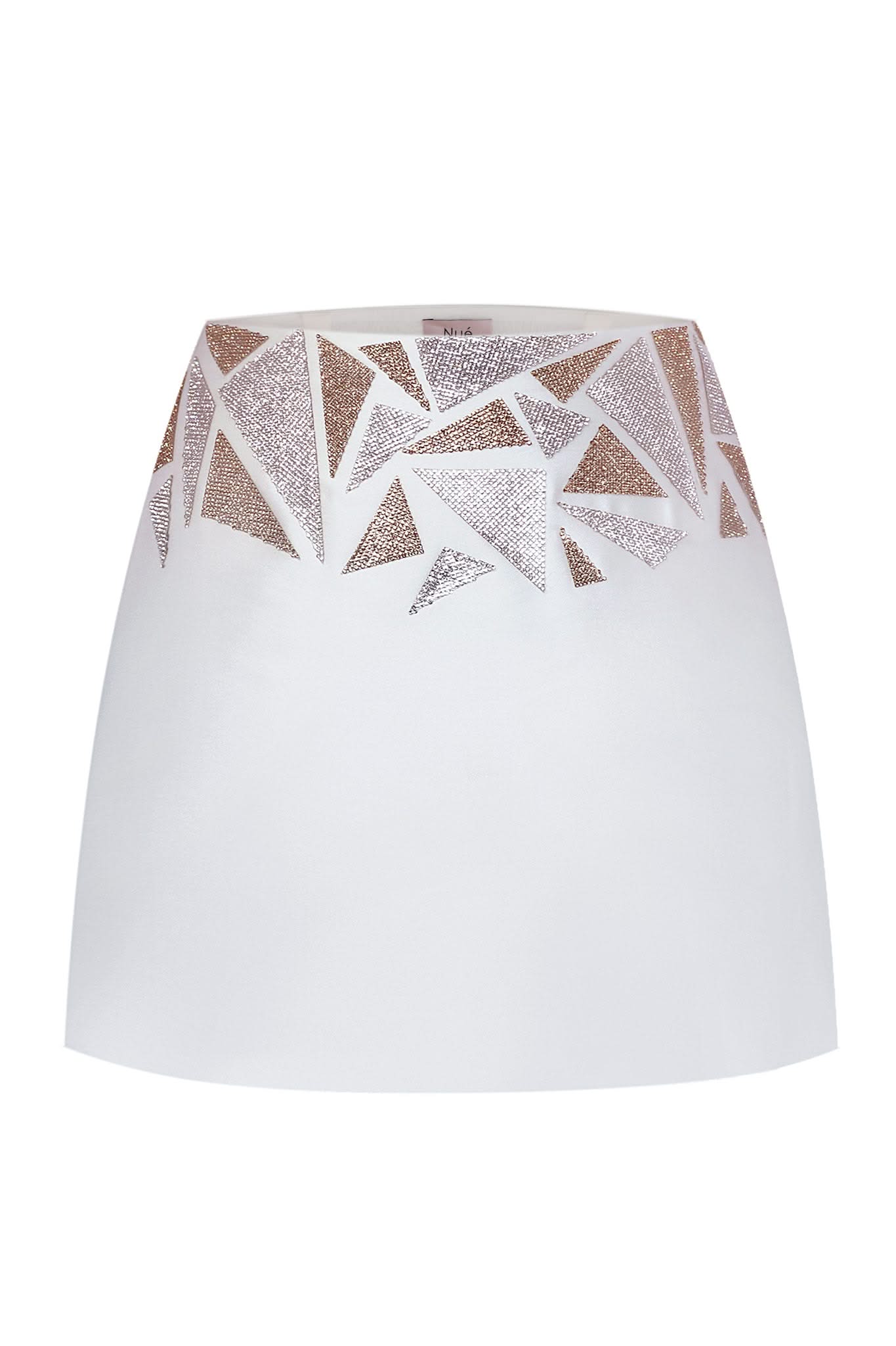 MOSAIC SKIRT - Ivory