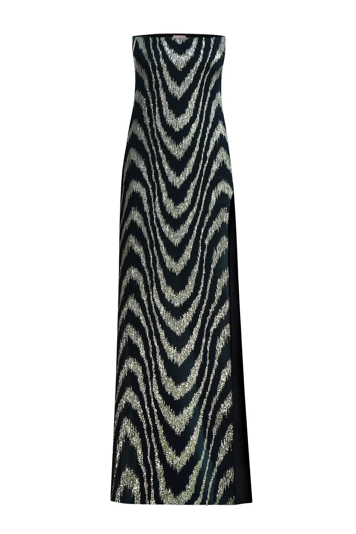 RANIA DRESS - Black and Gold