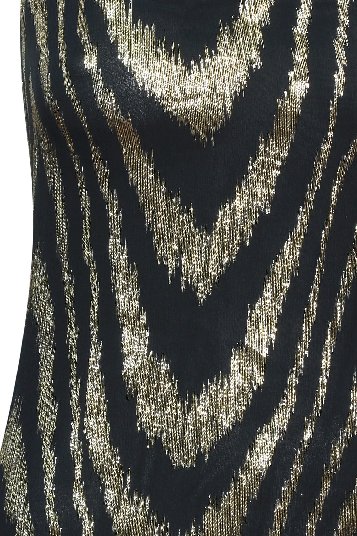 RANIA DRESS - Black and Gold