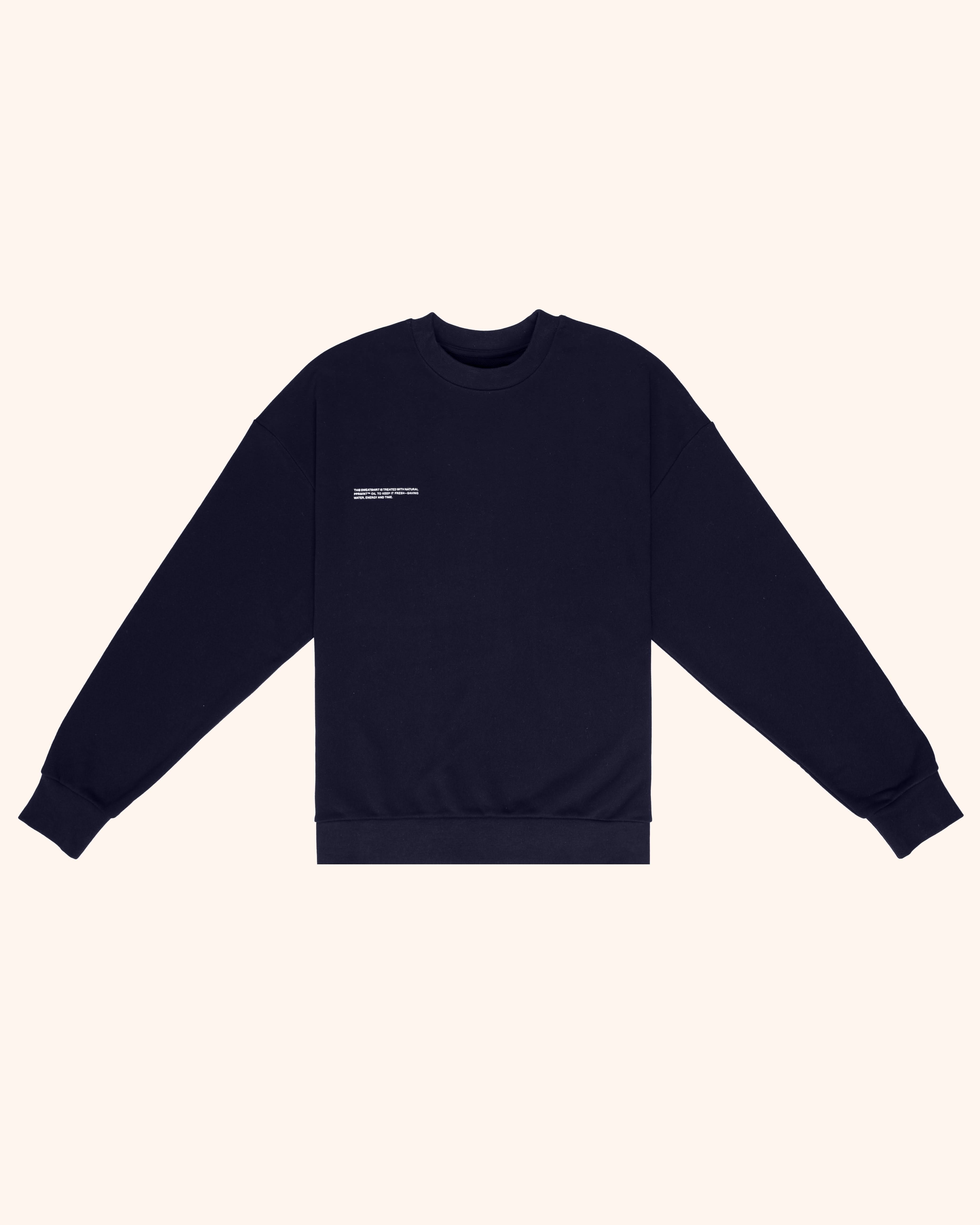 KIDS ORGANIC COTTON SWEATSHIRT 20FCKU02 - NAVY - 11-12YR