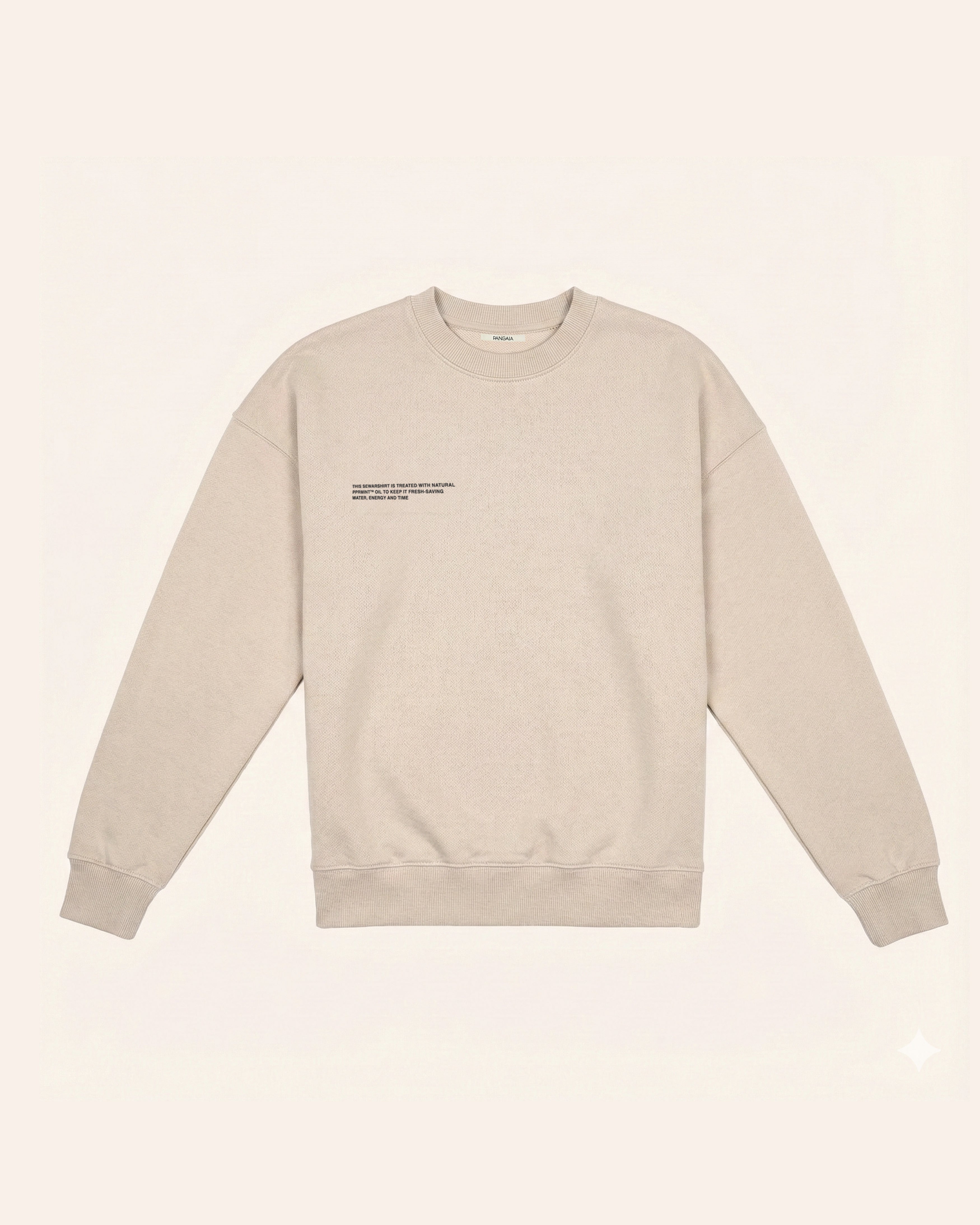 Midweight Sweatshirt - Walnut Cream