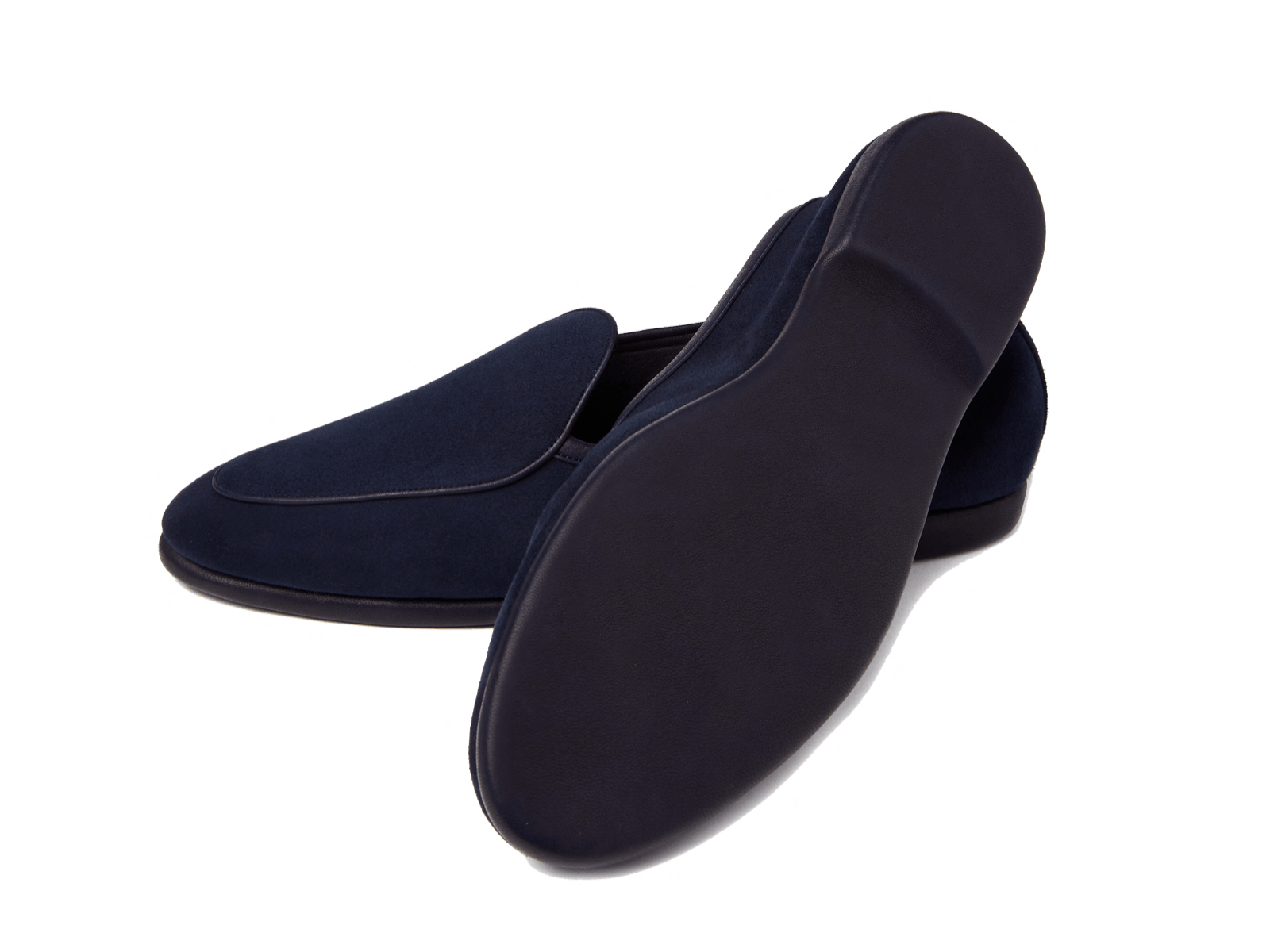 Sagan Lune in Midnight Navy Suede